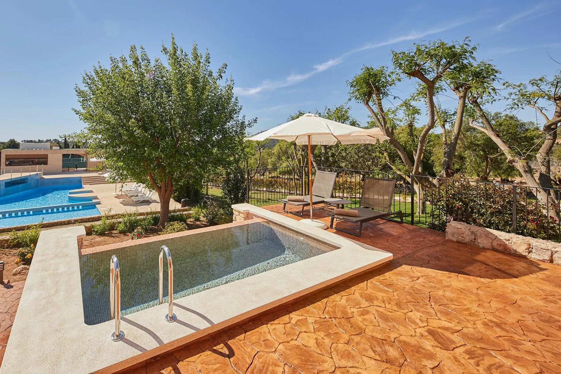 Pool view in Pula Suites Boutique Resort