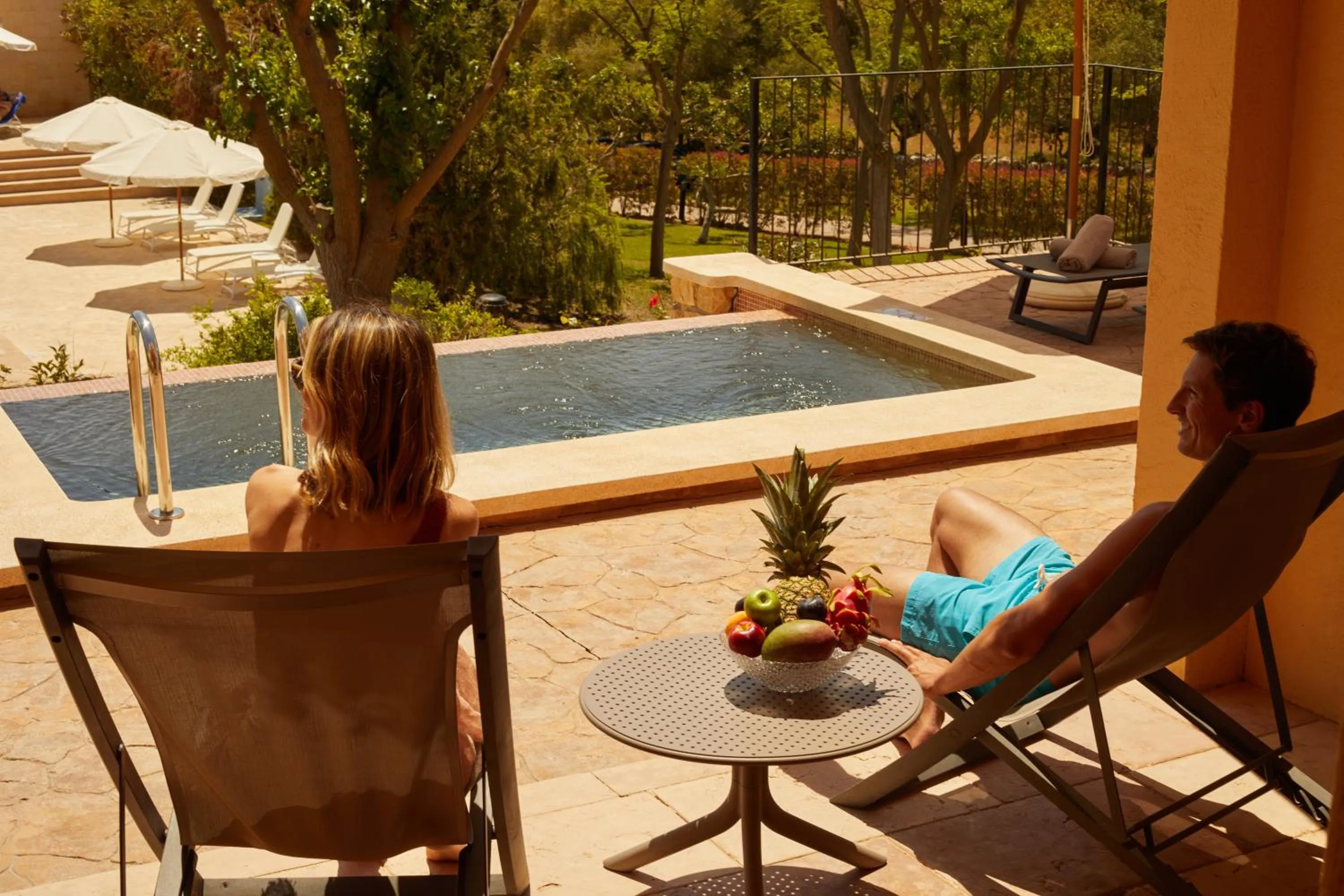 Balcony/Terrace in Pula Suites Boutique Resort