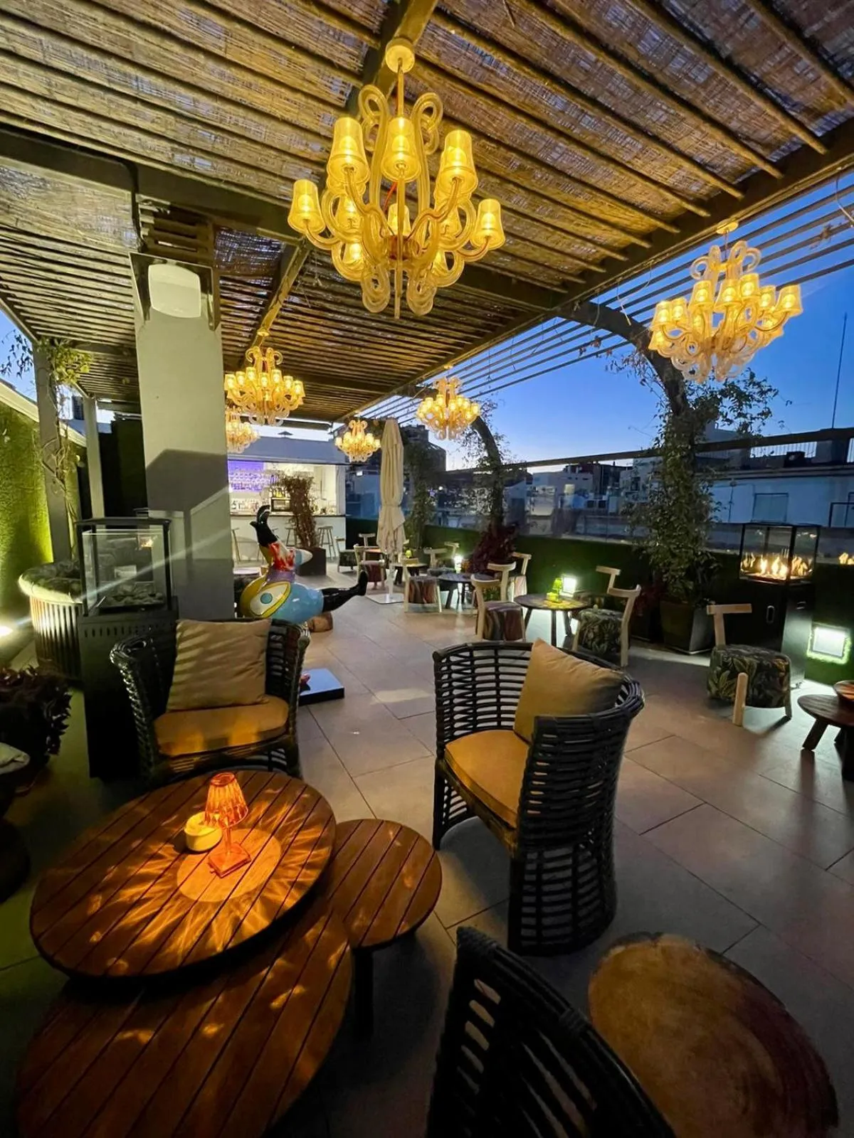 Property building in Mariposa Hotel Malaga