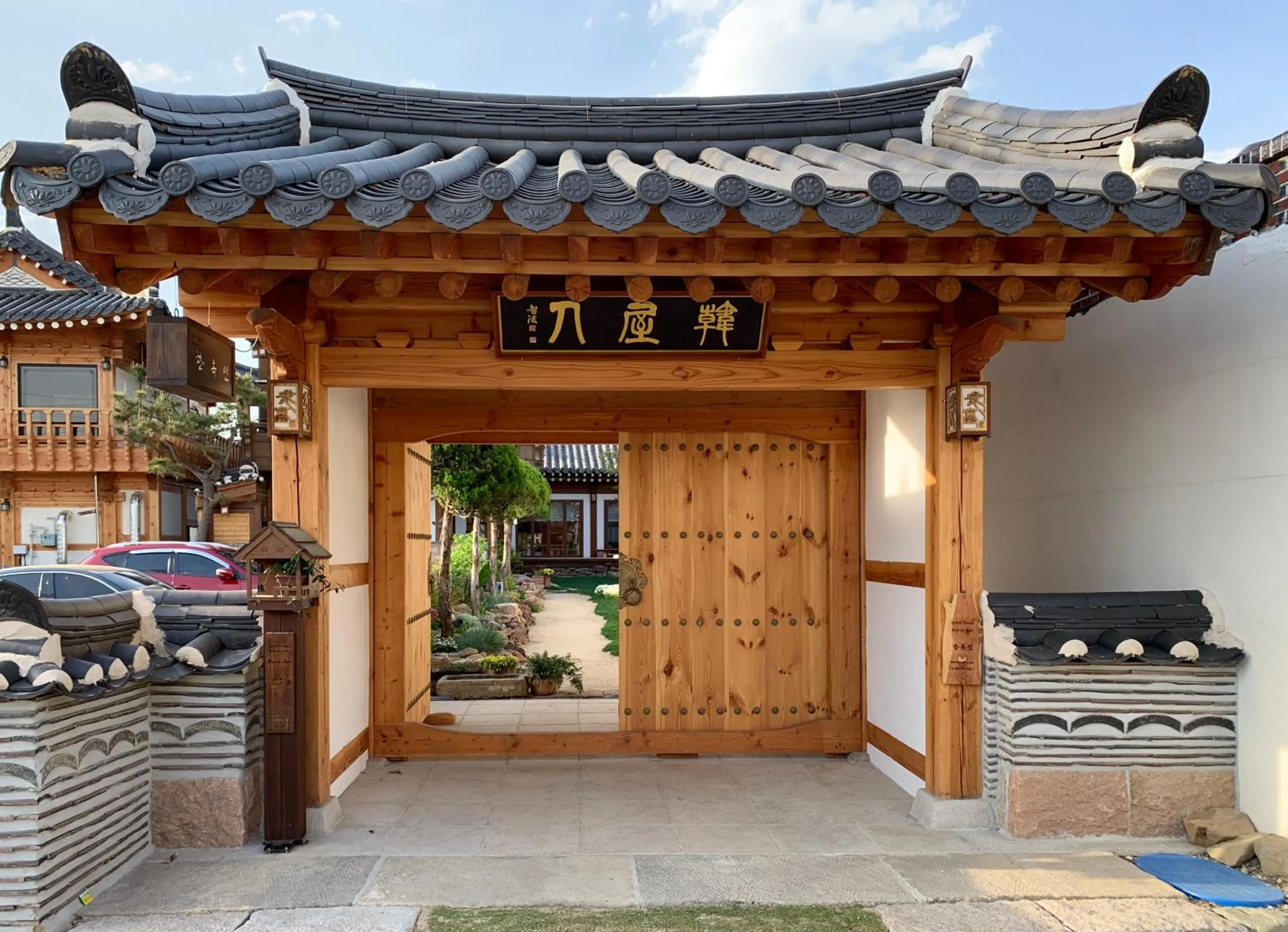 Facade/entrance in HanokInn
