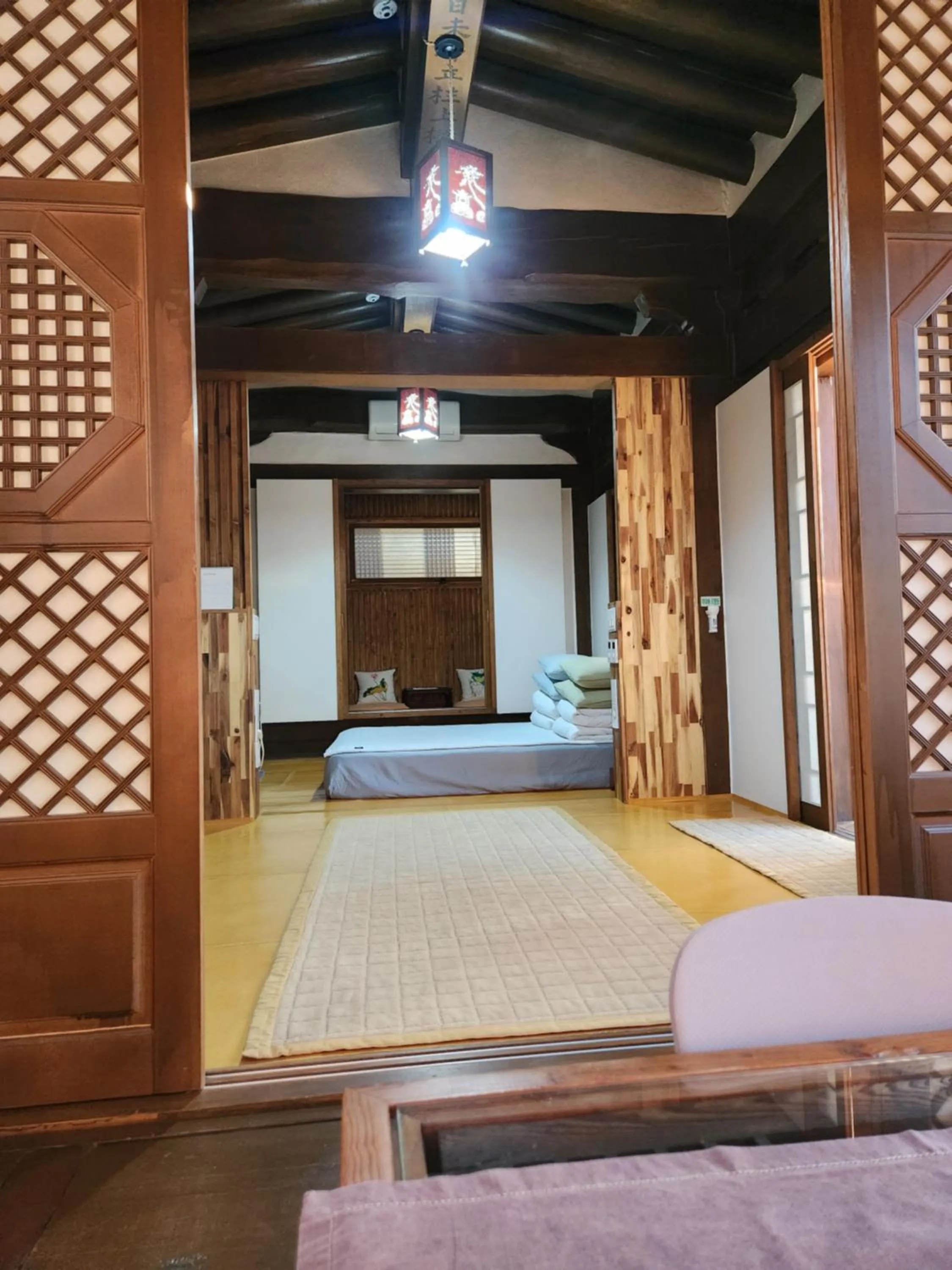 Bed in HanokInn