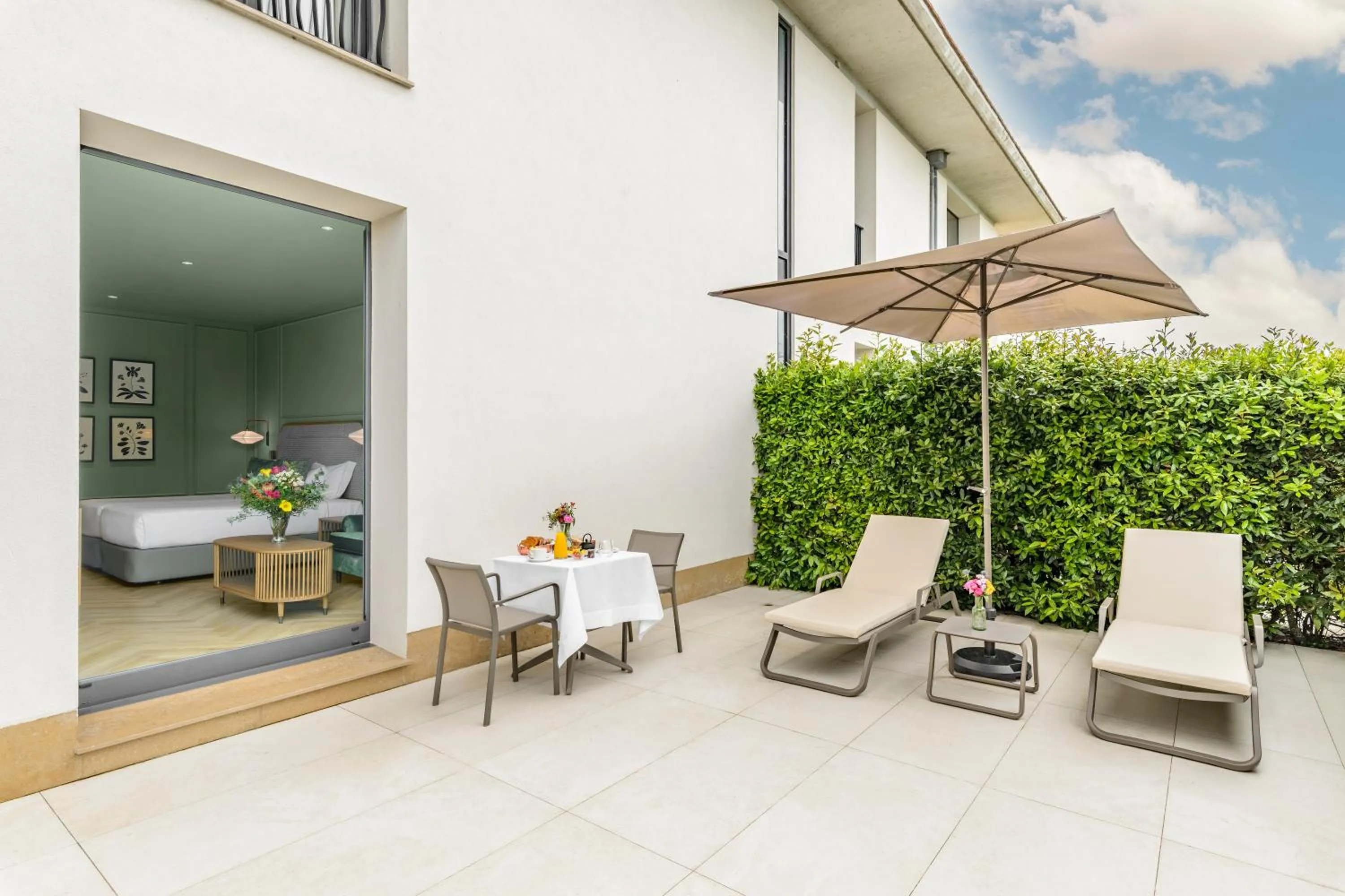 Balcony/Terrace in CoolRooms Palacio de Luces