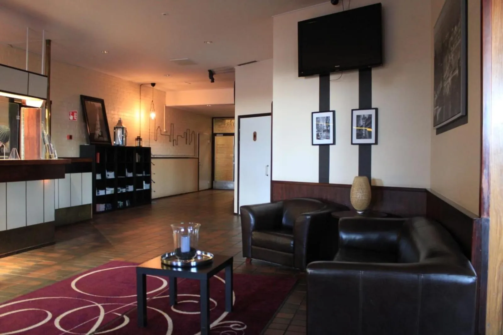 Lobby or reception in Hotelli Leikari