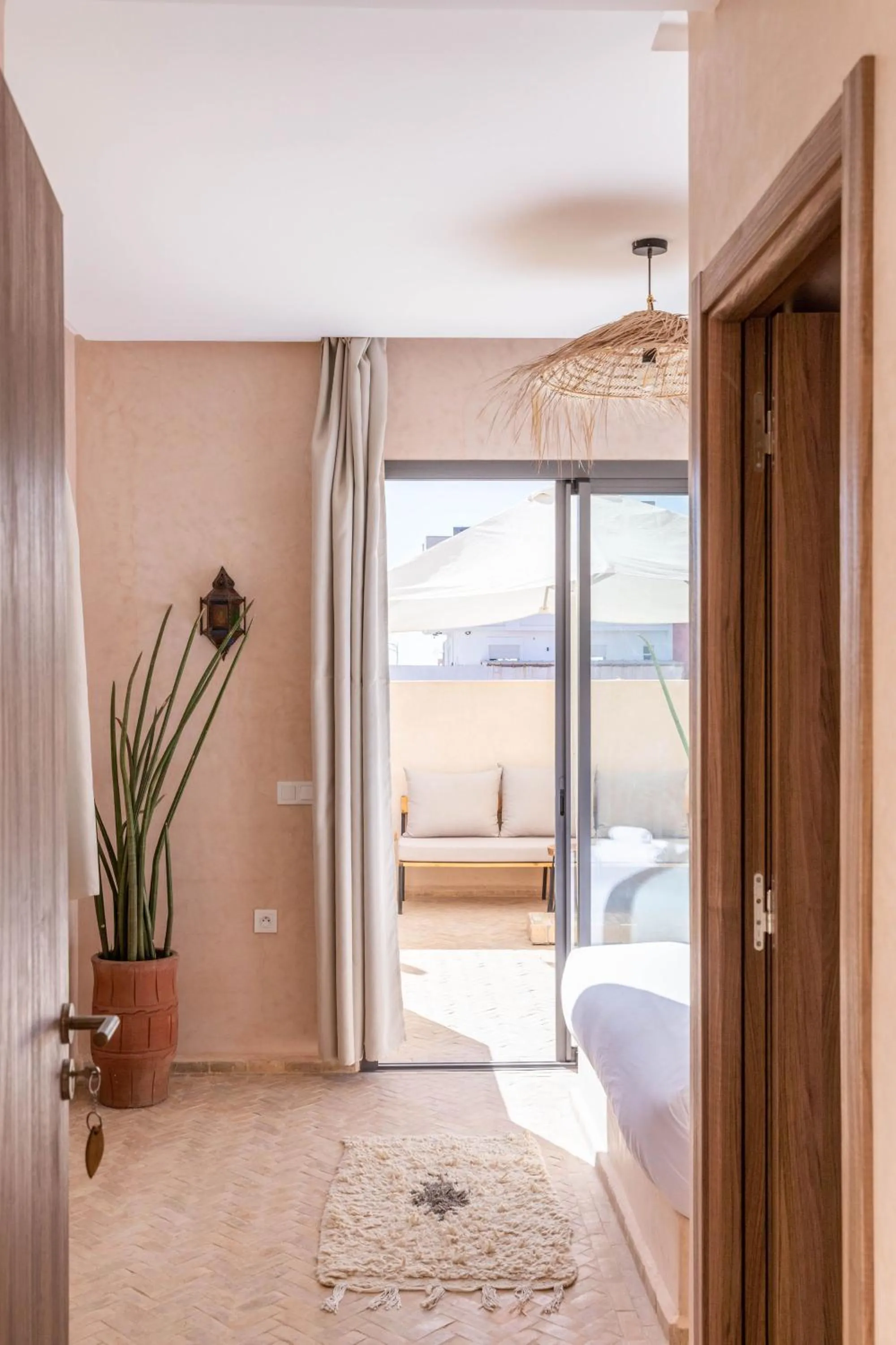 Bed in Surf and Sound Imsouane