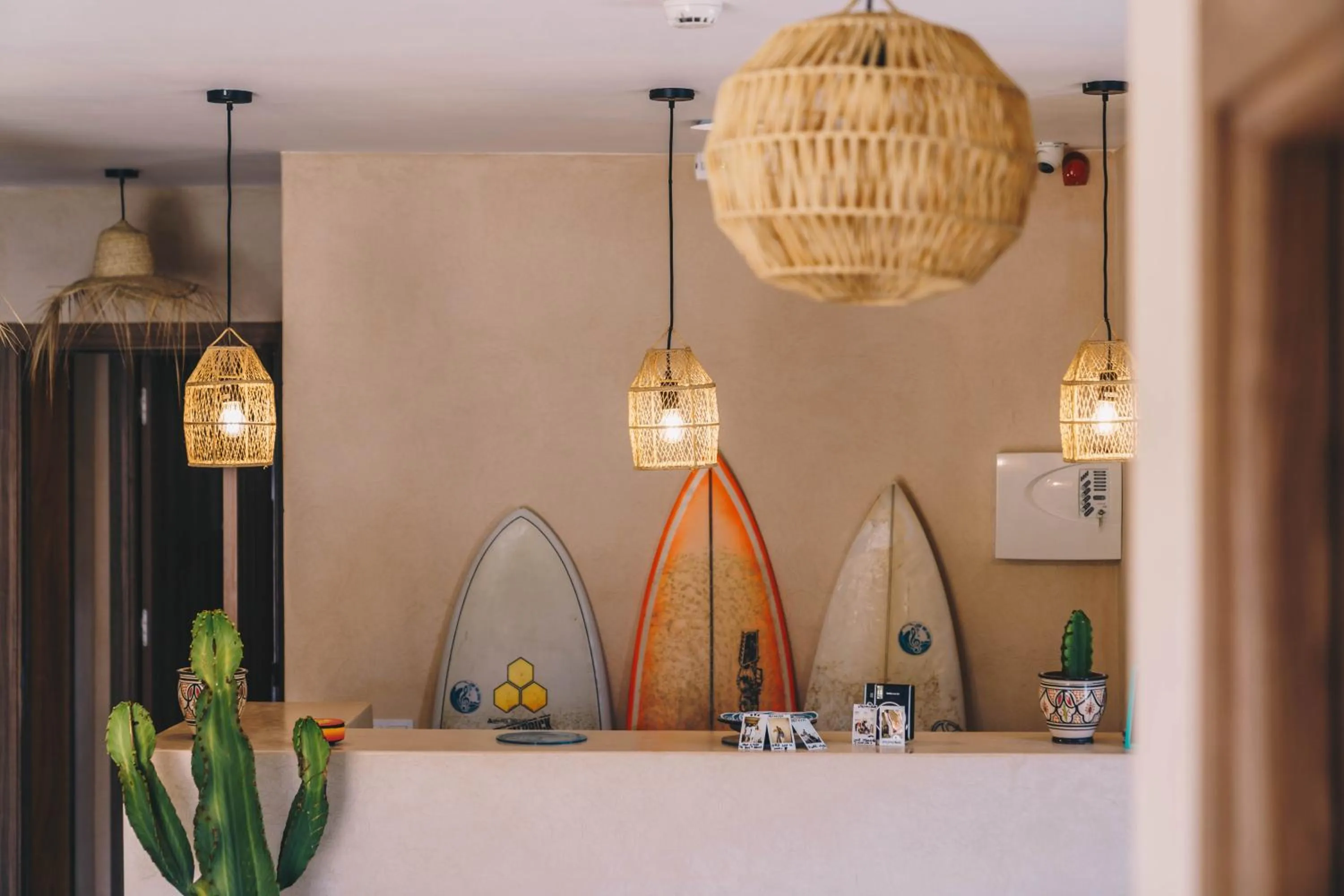 Lobby or reception in Surf and Sound Imsouane