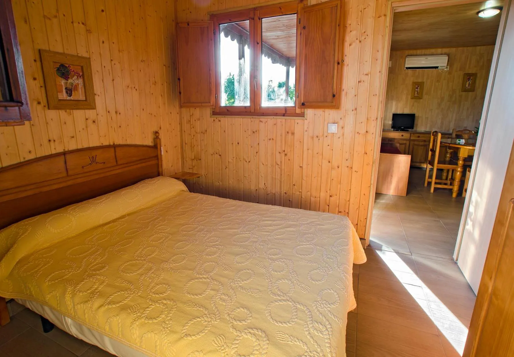 Bed in Camping Carlos III