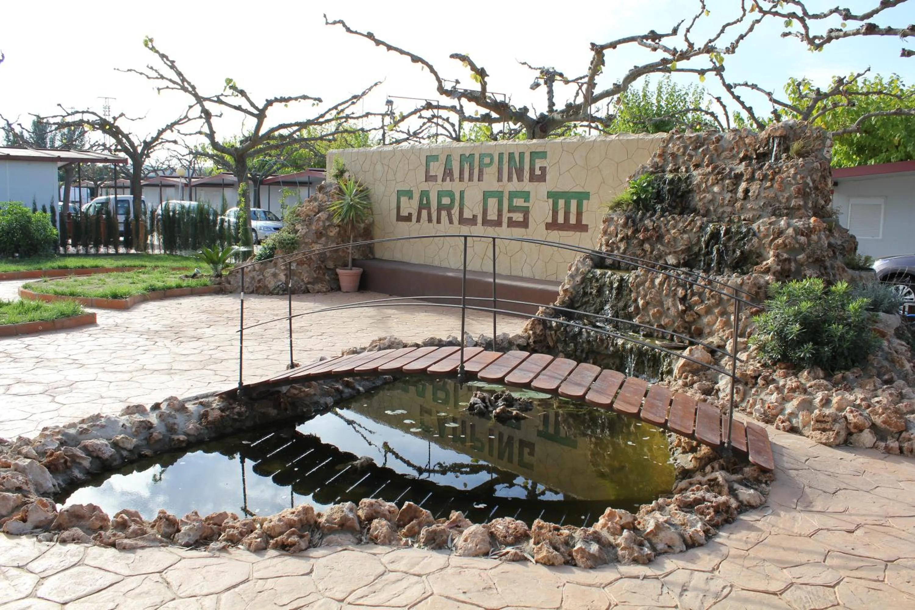 Facade/entrance in Camping Carlos III