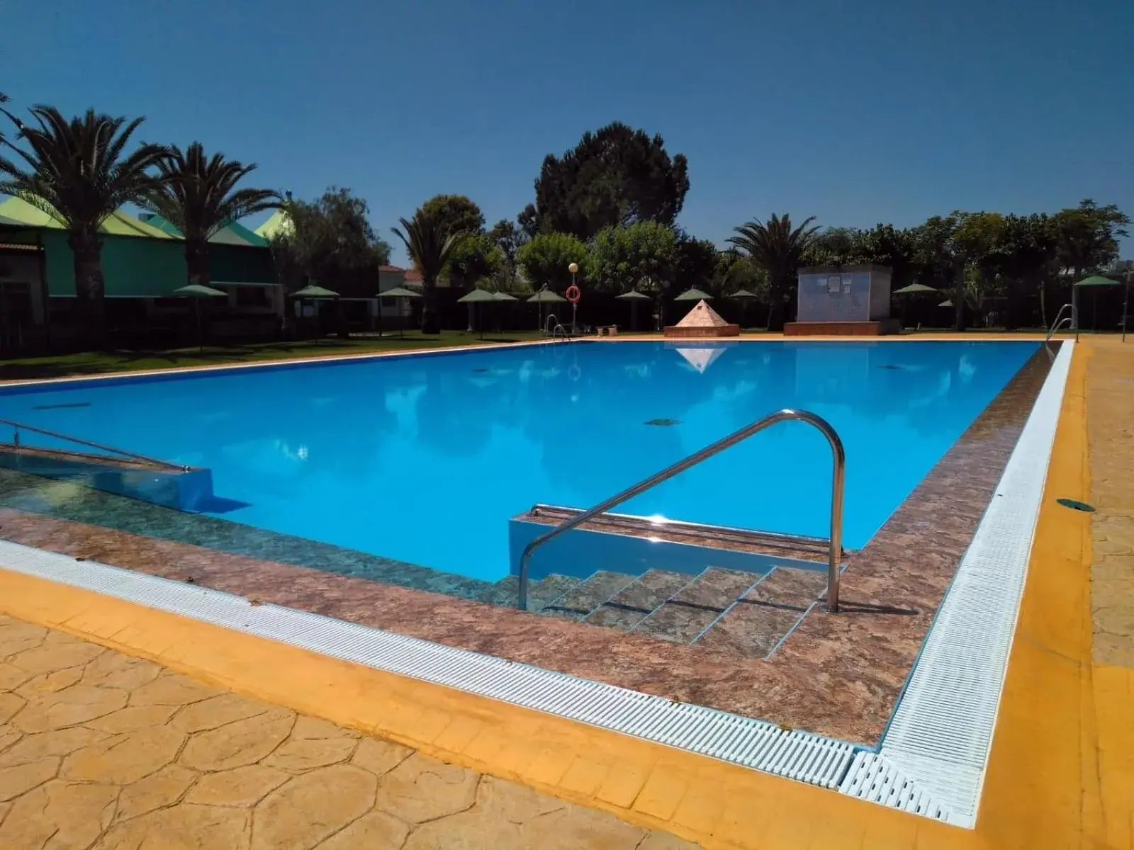 Pool view in Camping Carlos III Pool view in Camping Carlos III