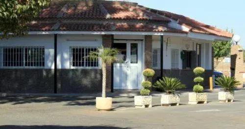 Facade/entrance in Camping Carlos III Facade/entrance in Camping Carlos III