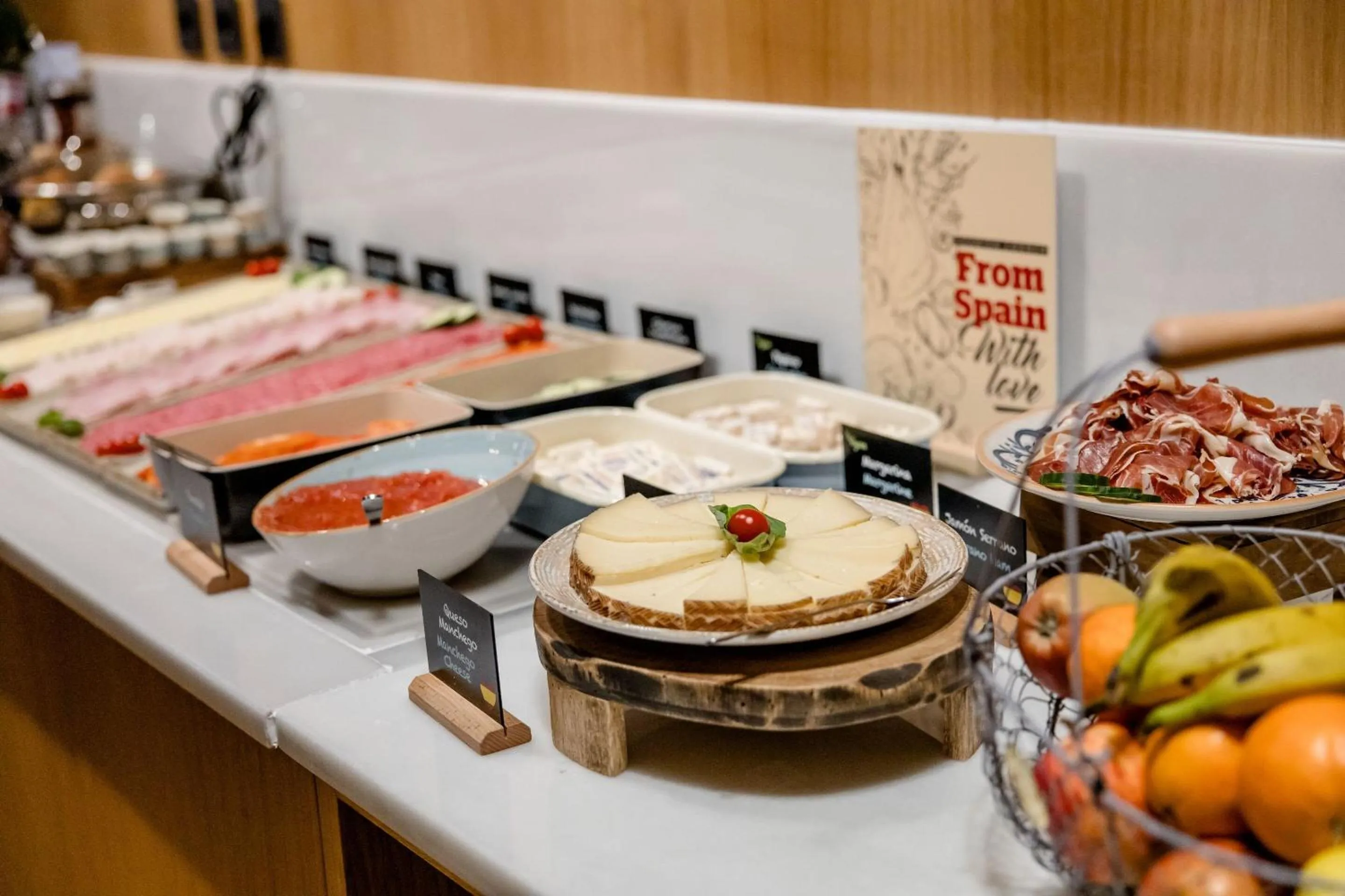 Buffet breakfast in Motel One Madrid-Plaza de España