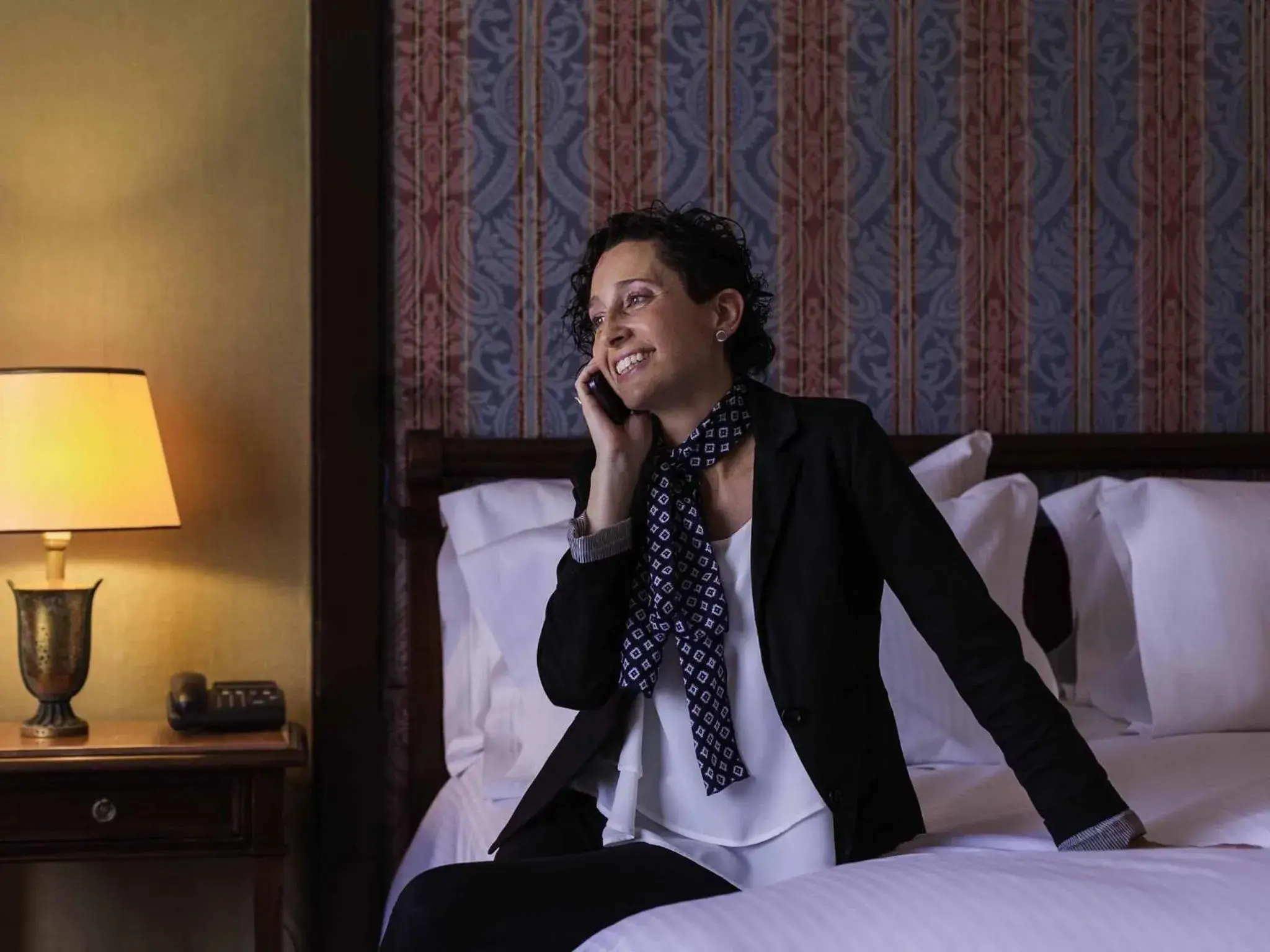 Bedroom, Bed in Pullman Madrid Airport & Feria Bedroom, Bed in Pullman Madrid Airport & Feria