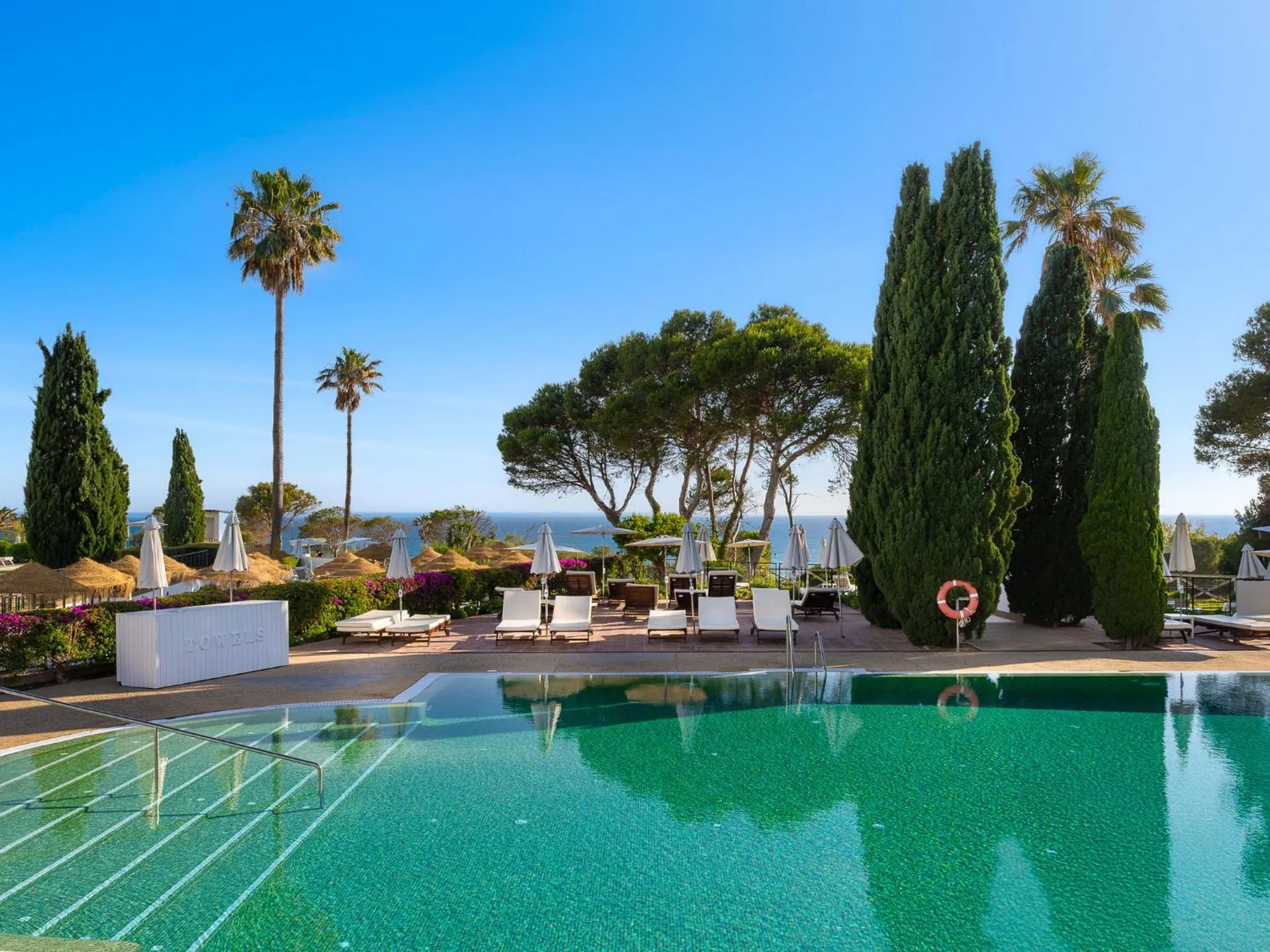 Pool view in Hotel Fuerte Conil-Resort