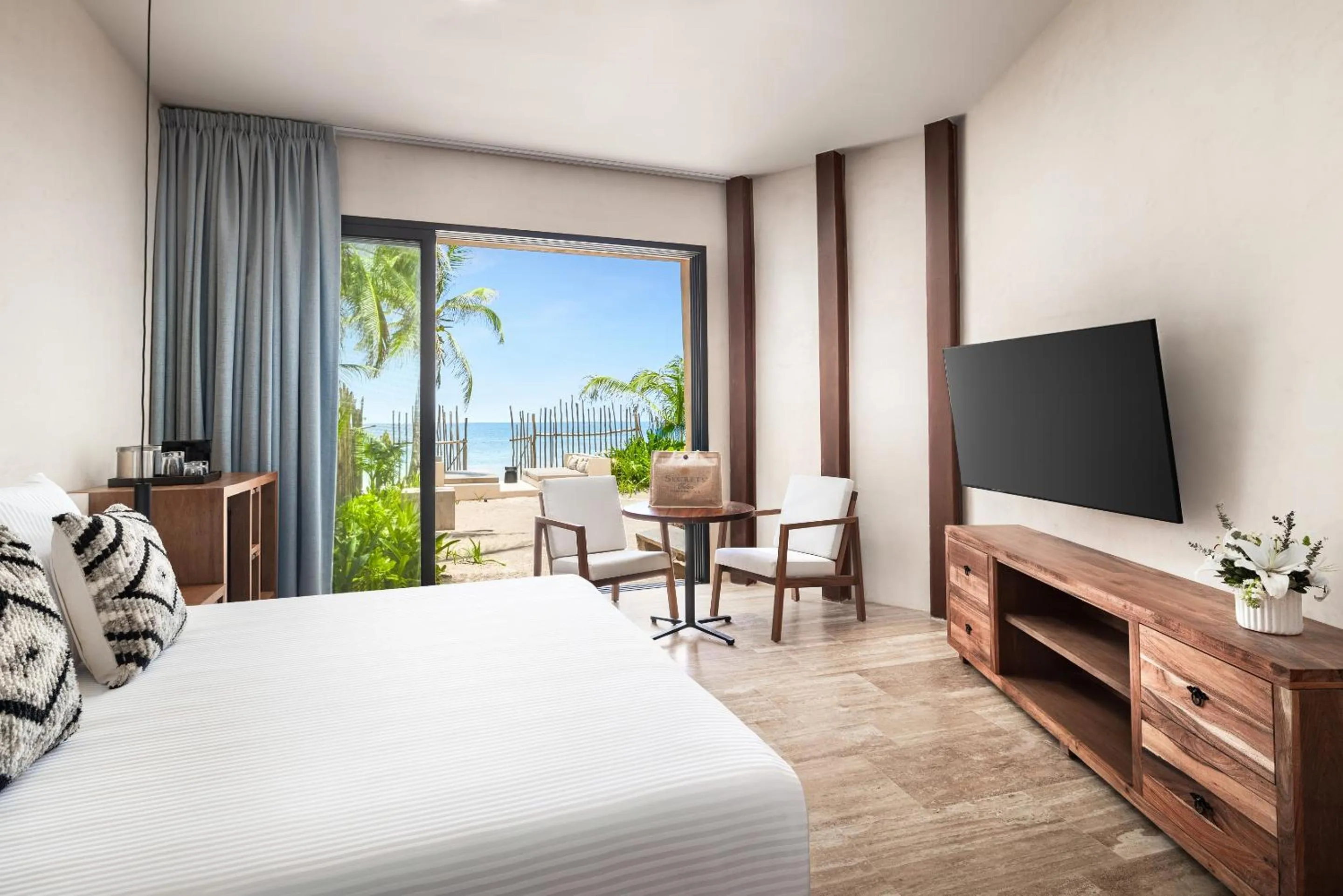 Photo of the whole room, Bed in Secrets Tulum Resort & Beach Club - Adults Only - All Inclusive