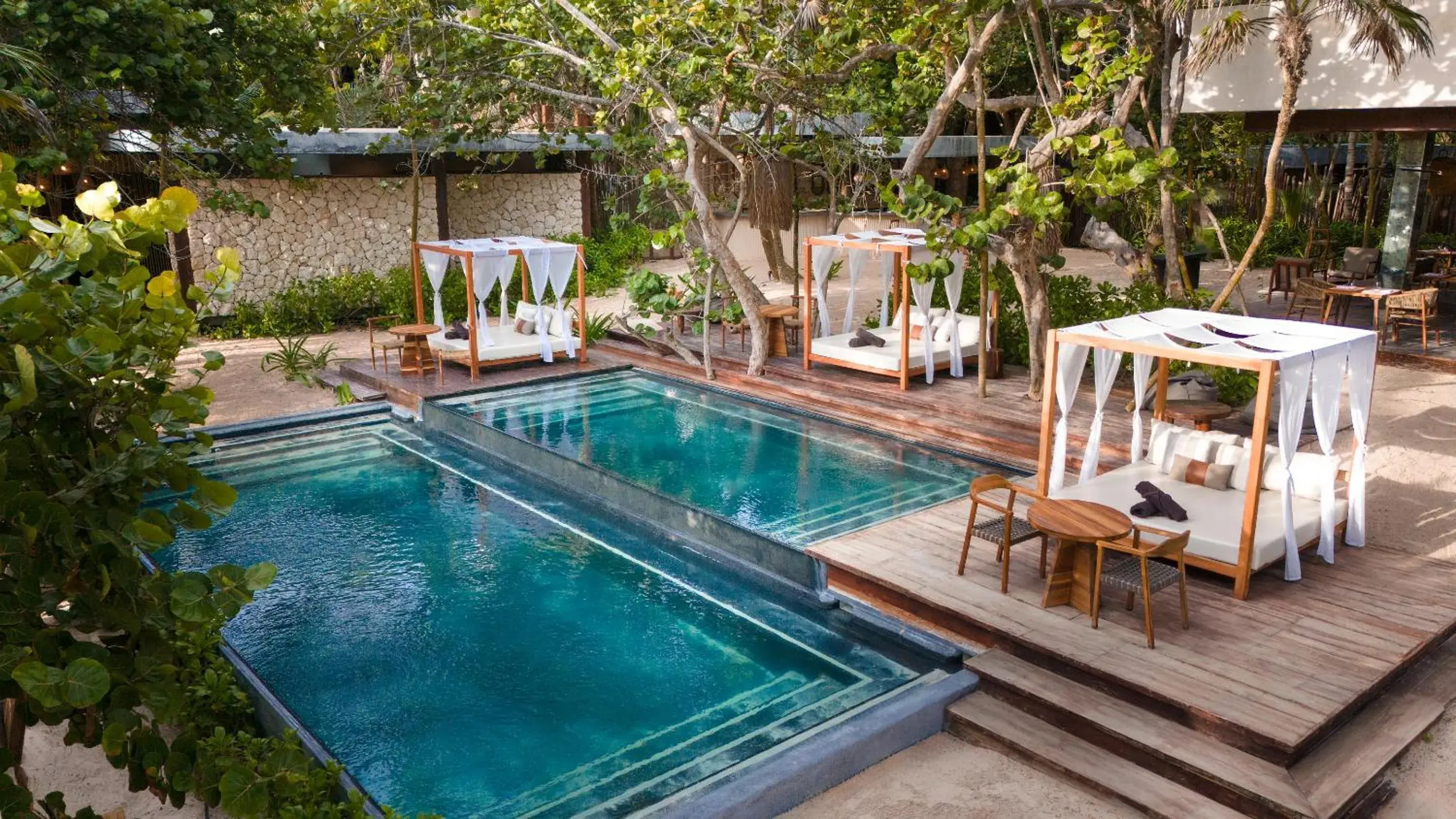 Pool view in Secrets Tulum Resort & Beach Club - Adults Only - All Inclusive Pool view in Secrets Tulum Resort & Beach Club - Adults Only - All Inclusive