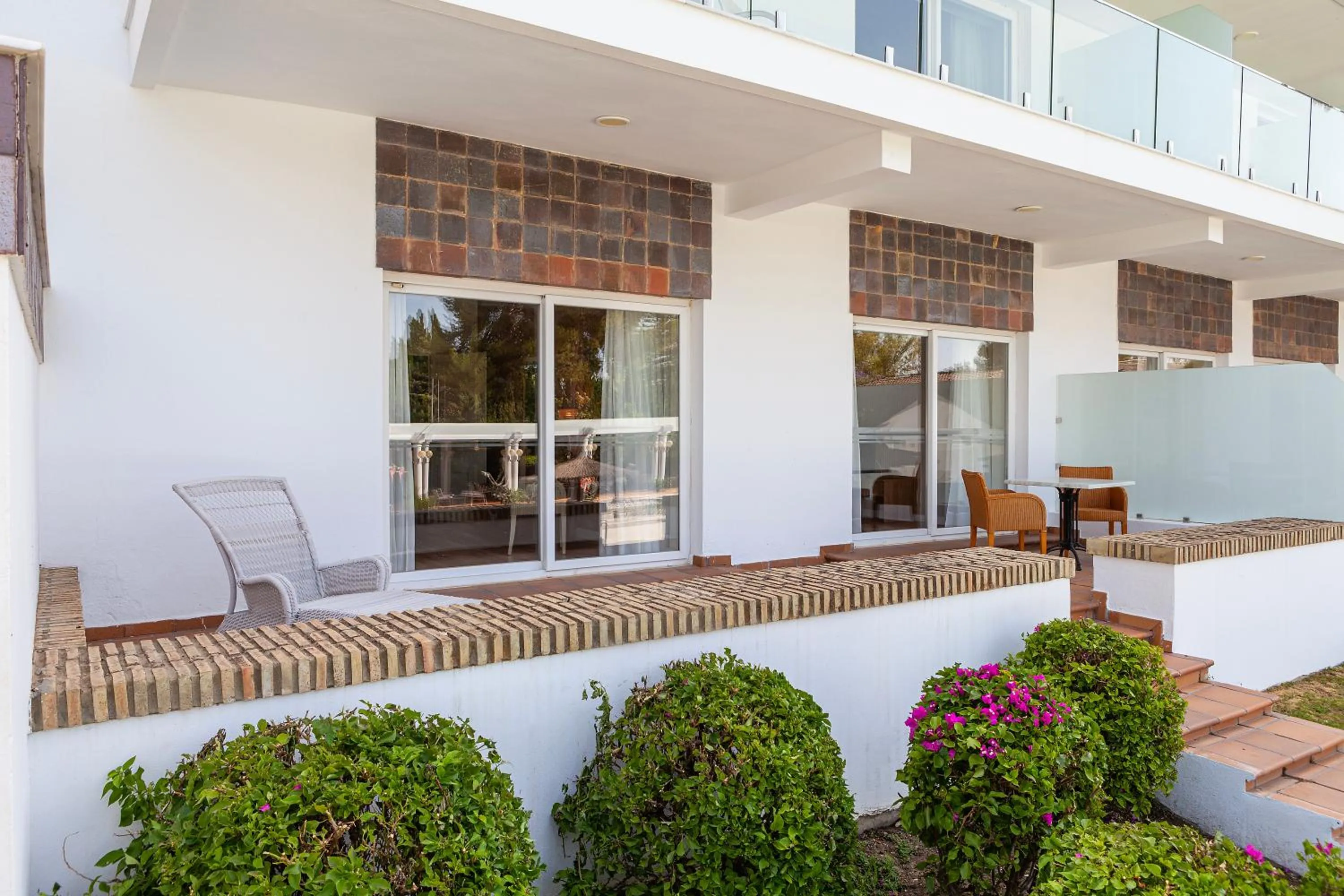 Balcony/Terrace in Hotel Jerez & Spa