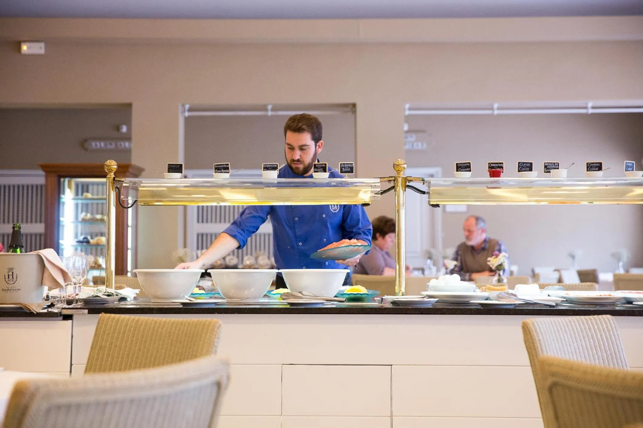 Buffet breakfast in Hotel Jerez & Spa