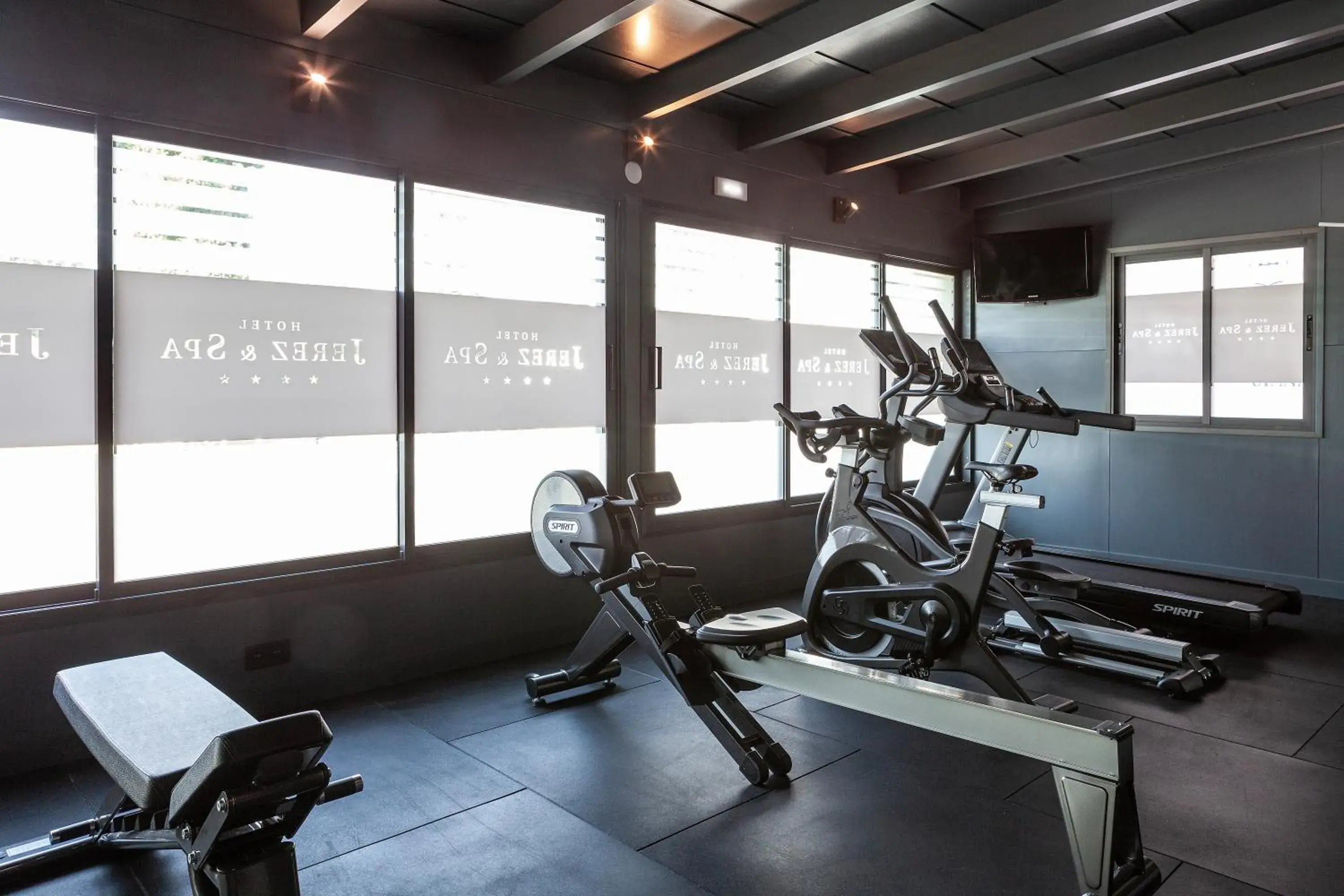 Fitness centre/facilities in Hotel Jerez & Spa Fitness centre/facilities in Hotel Jerez & Spa