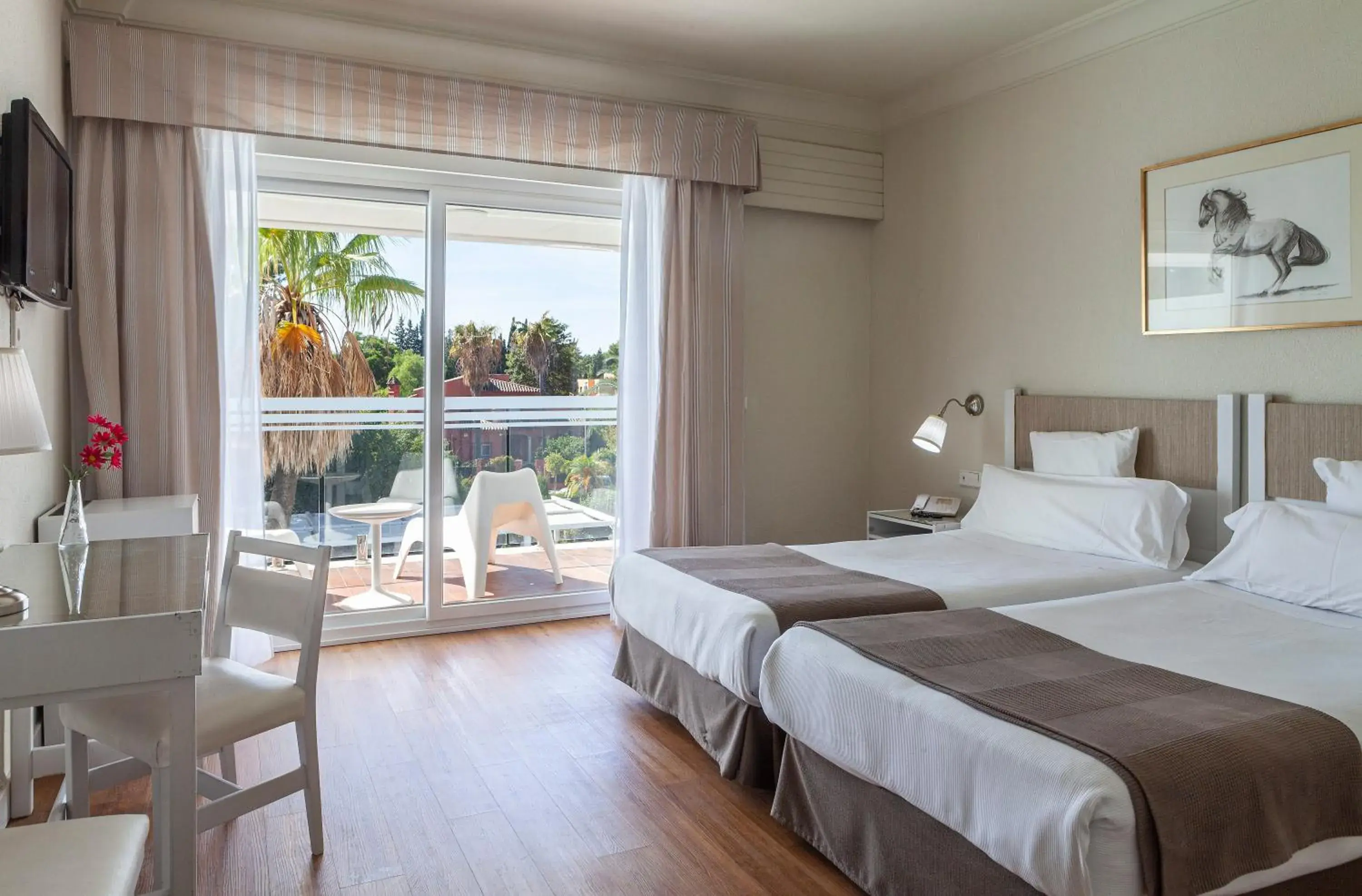 Bed in Hotel Jerez & Spa Bed in Hotel Jerez & Spa