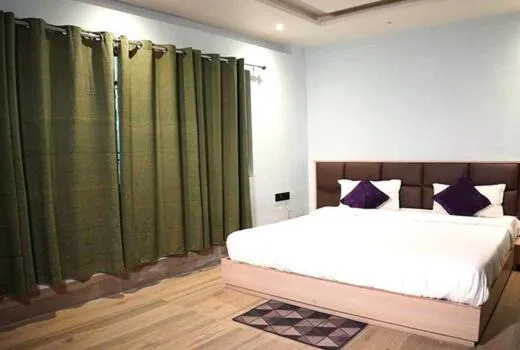 Bed in Hotel Blue Lemon