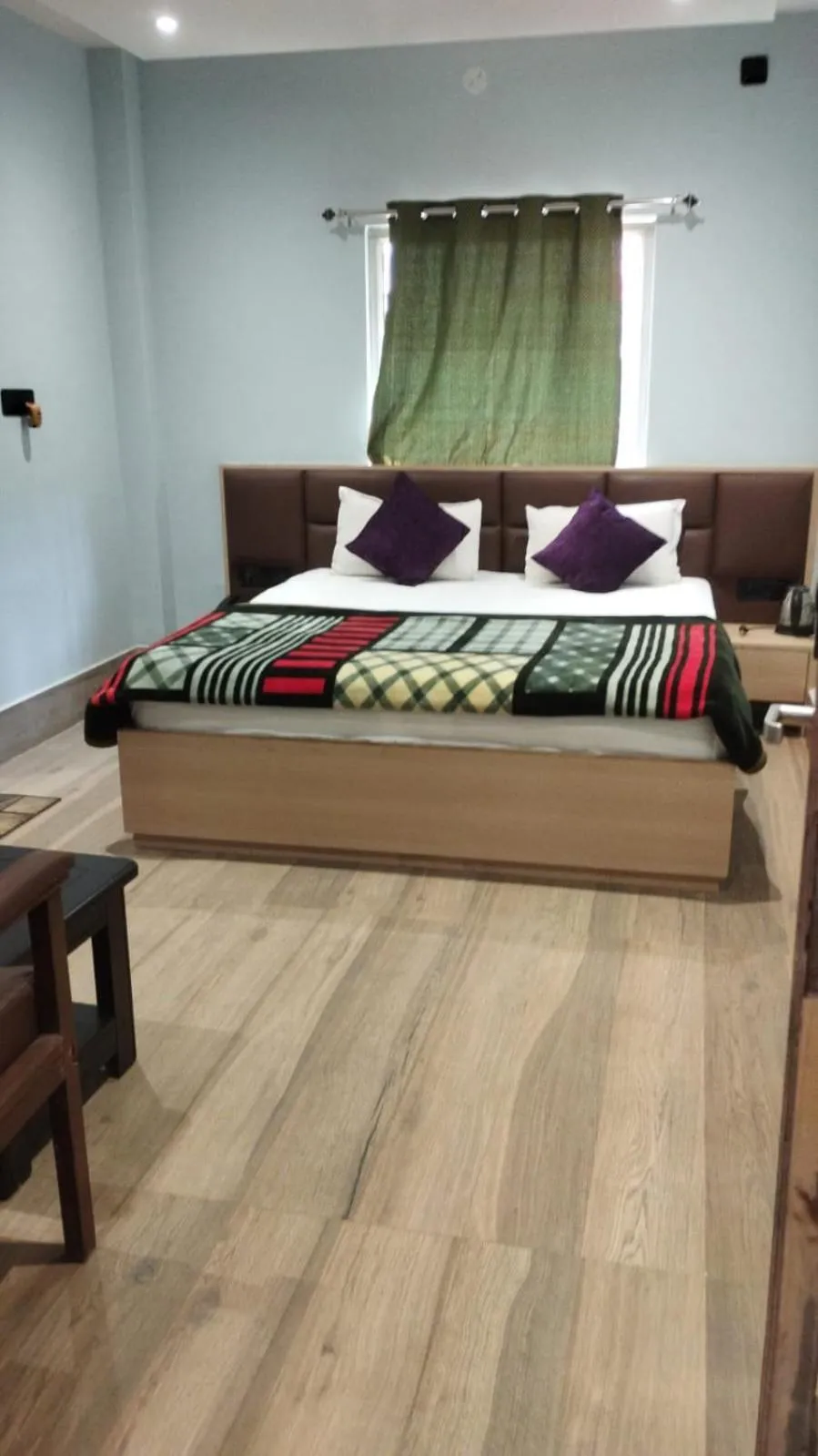 Bed in Hotel Blue Lemon