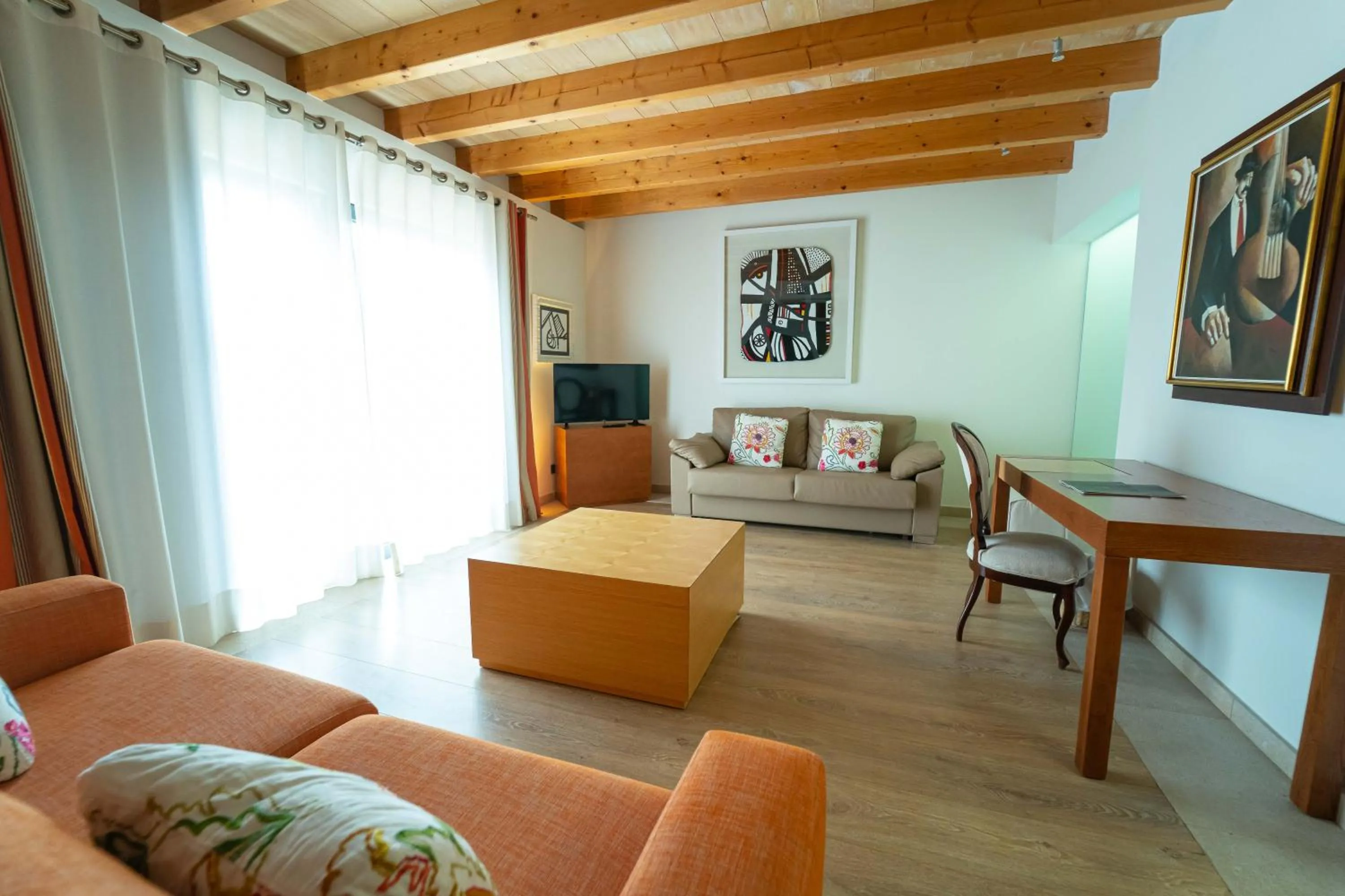 Bed in Hotel Rural S'Olivaret & Spa