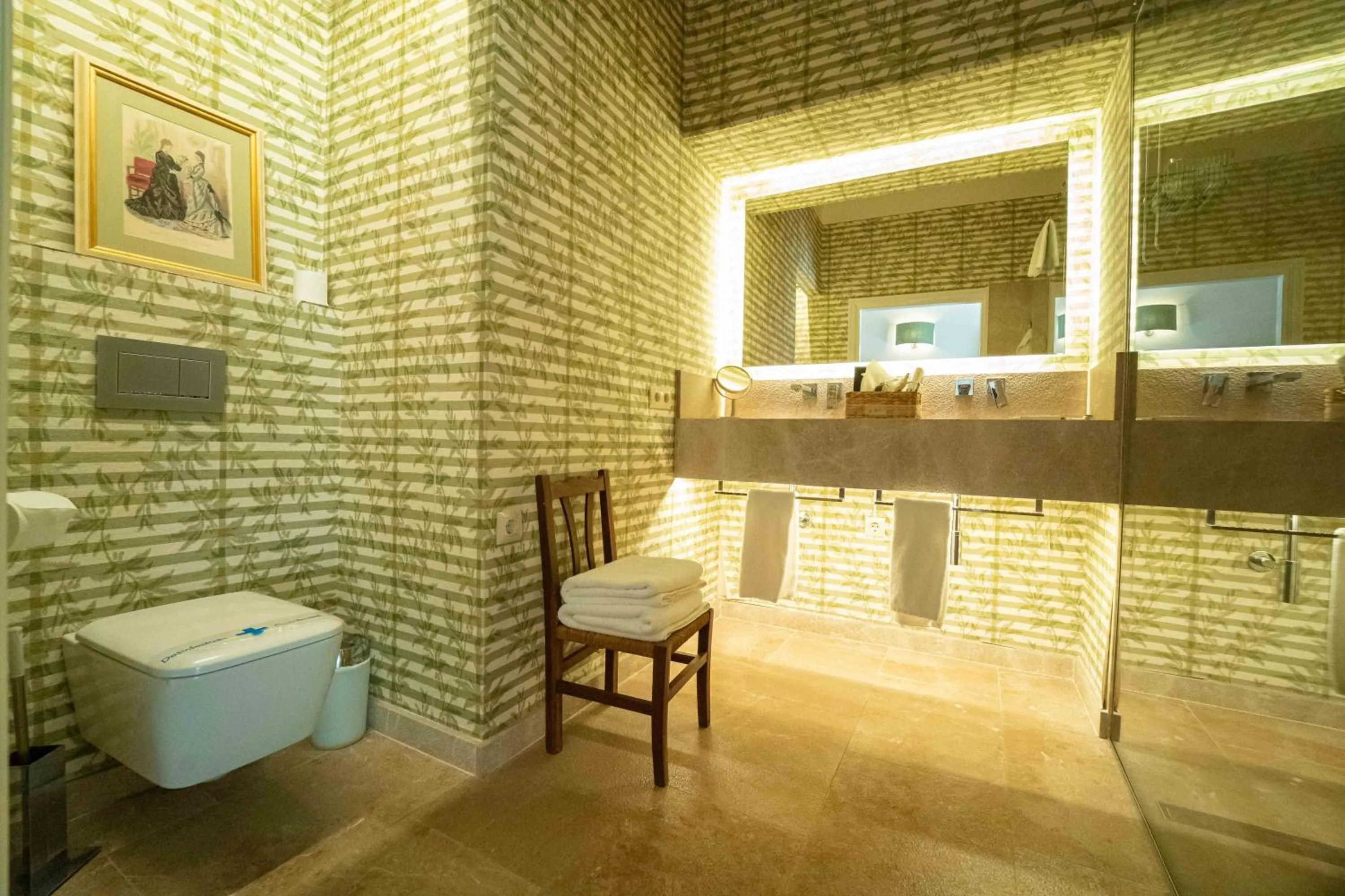 Toilet in Hotel Rural S'Olivaret & Spa