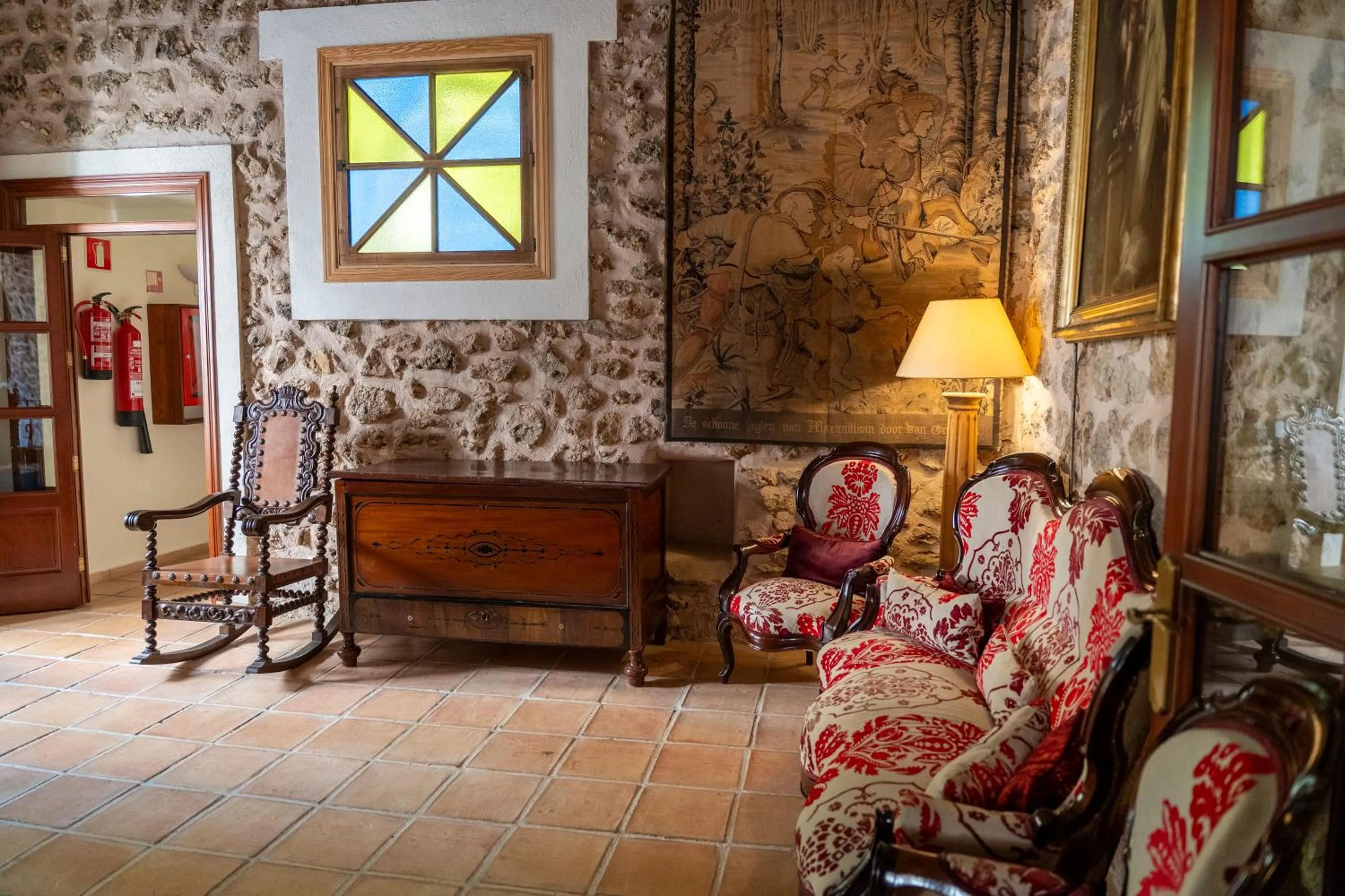 Living room in Hotel Rural S'Olivaret & Spa