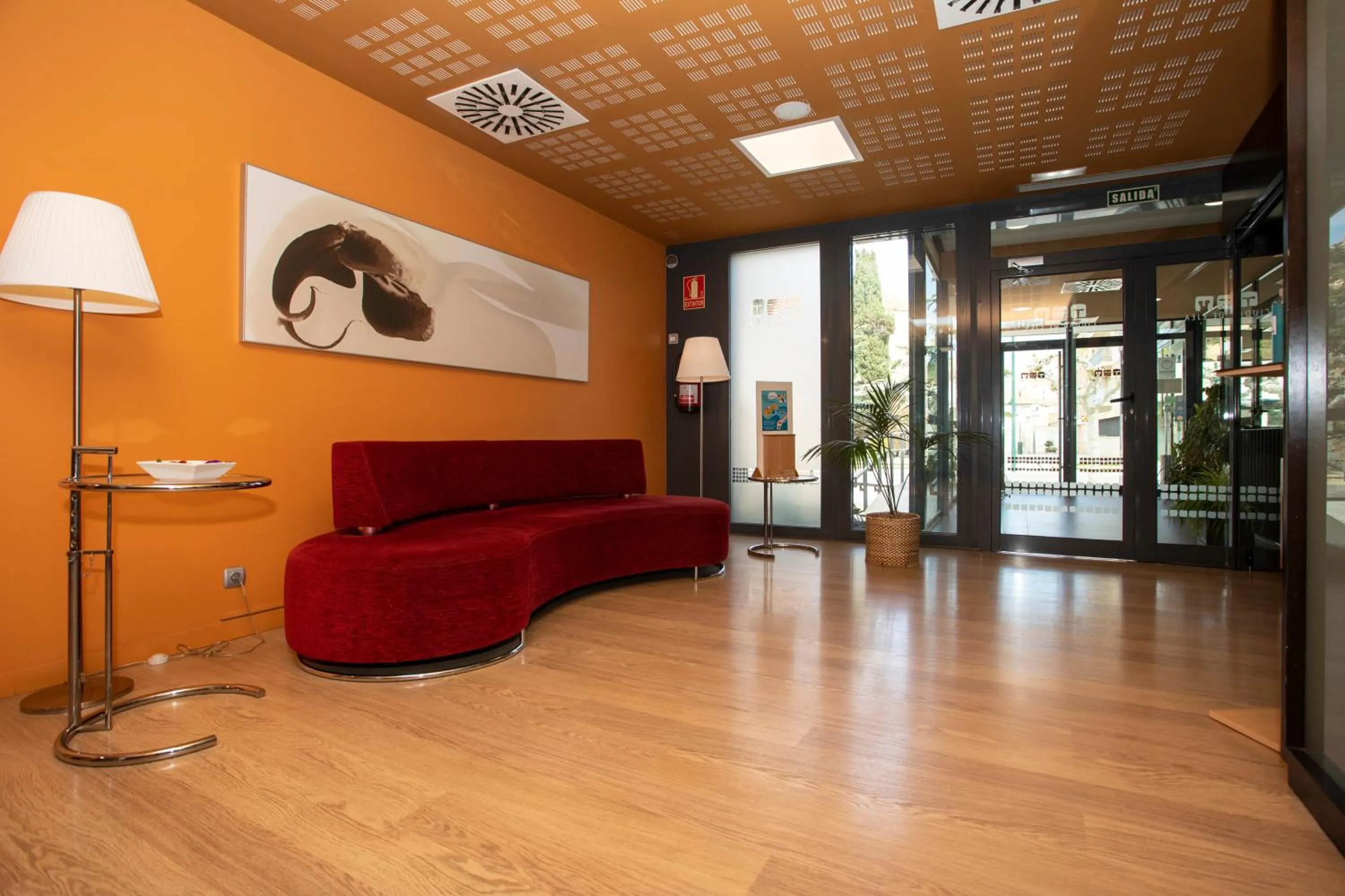 Lobby or reception in Hotel Ciudad De Ejea