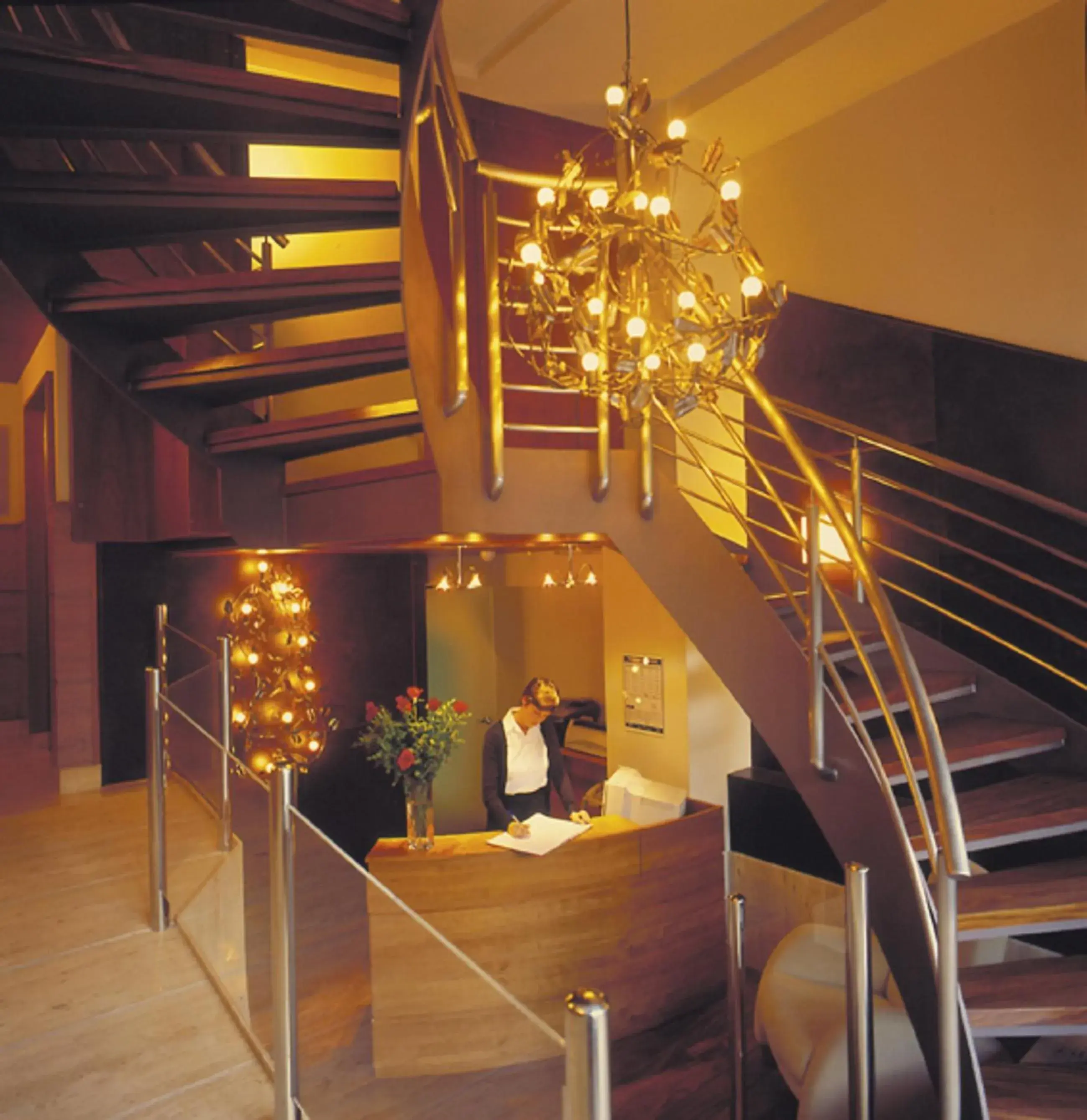 Lobby or reception in Hotel Zaragoza Plaza Lobby or reception in Hotel Zaragoza Plaza