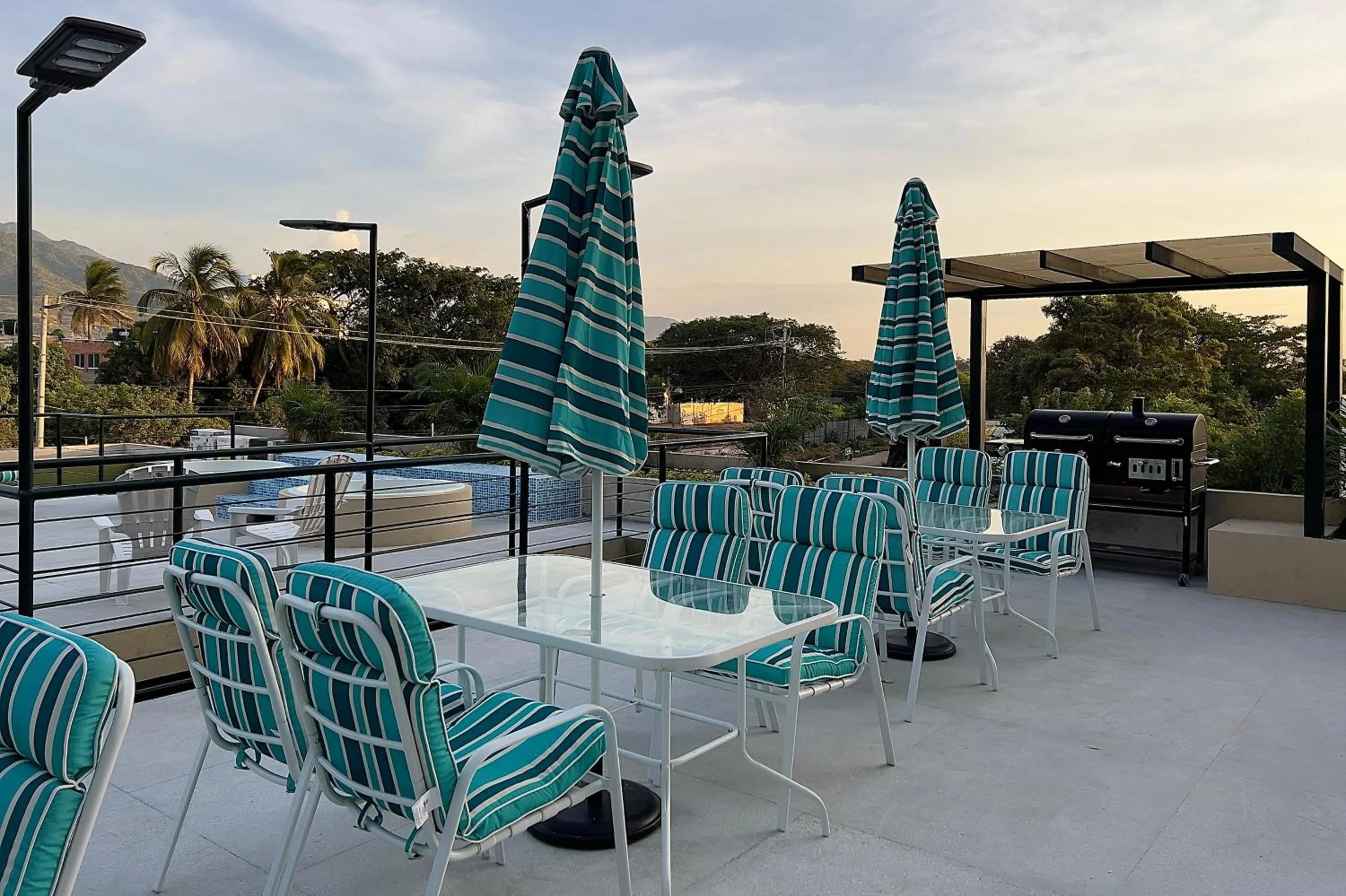 Patio in OASIS TROPICAL HOTEL