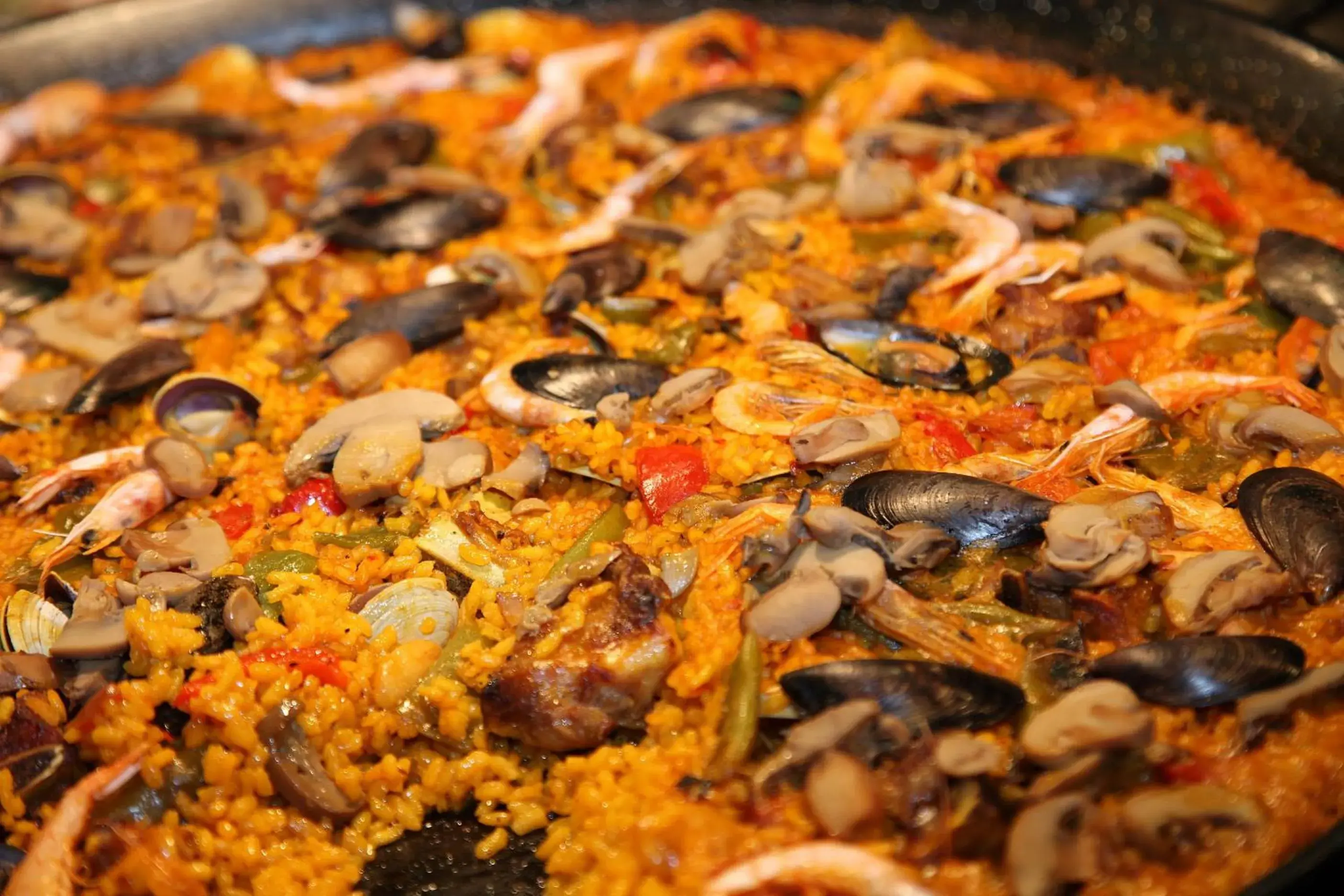 Food close-up in Hotel Peñiscola Palace Food close-up in Hotel Peñiscola Palace