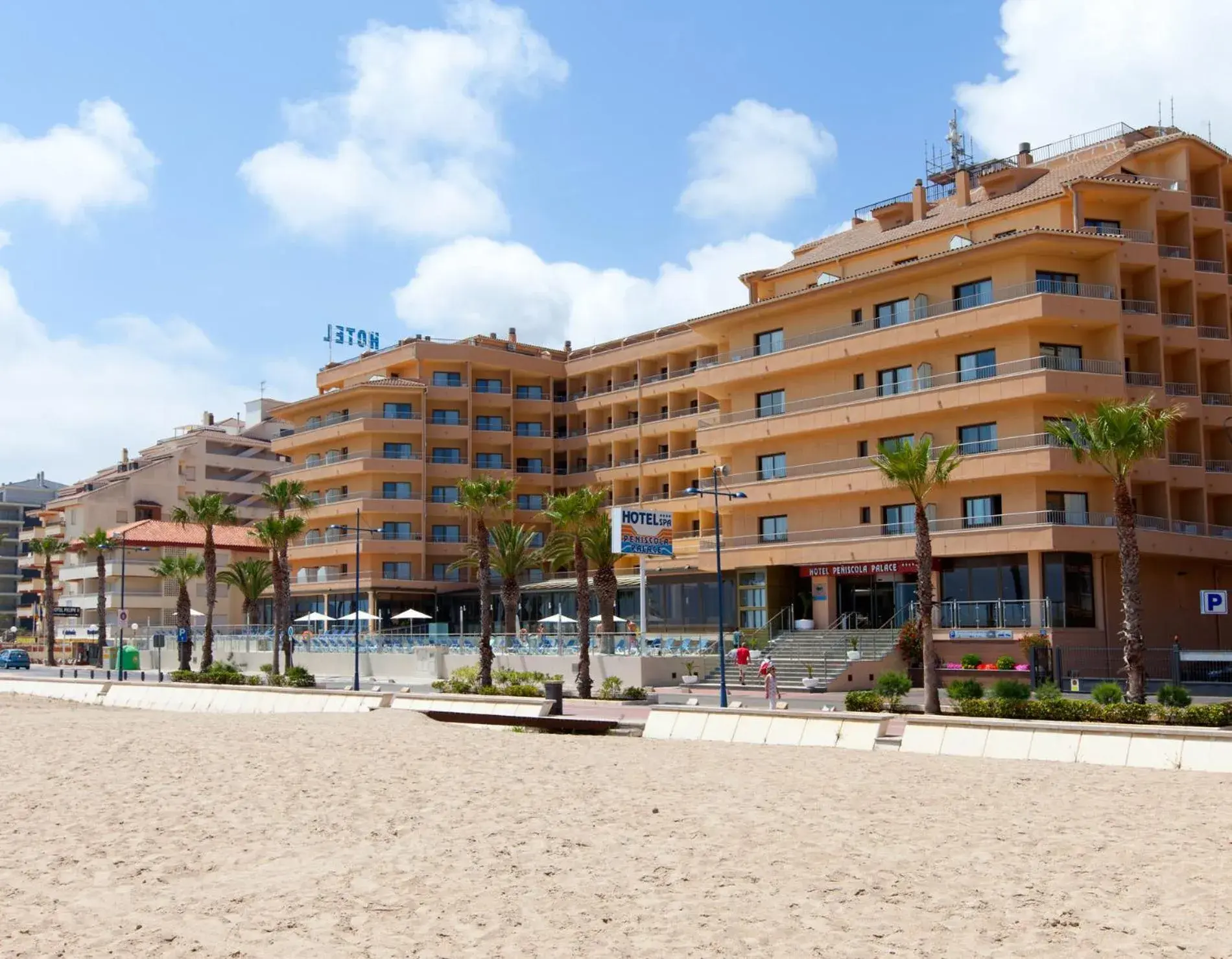 Facade/entrance in Hotel Peñiscola Palace Facade/entrance in Hotel Peñiscola Palace
