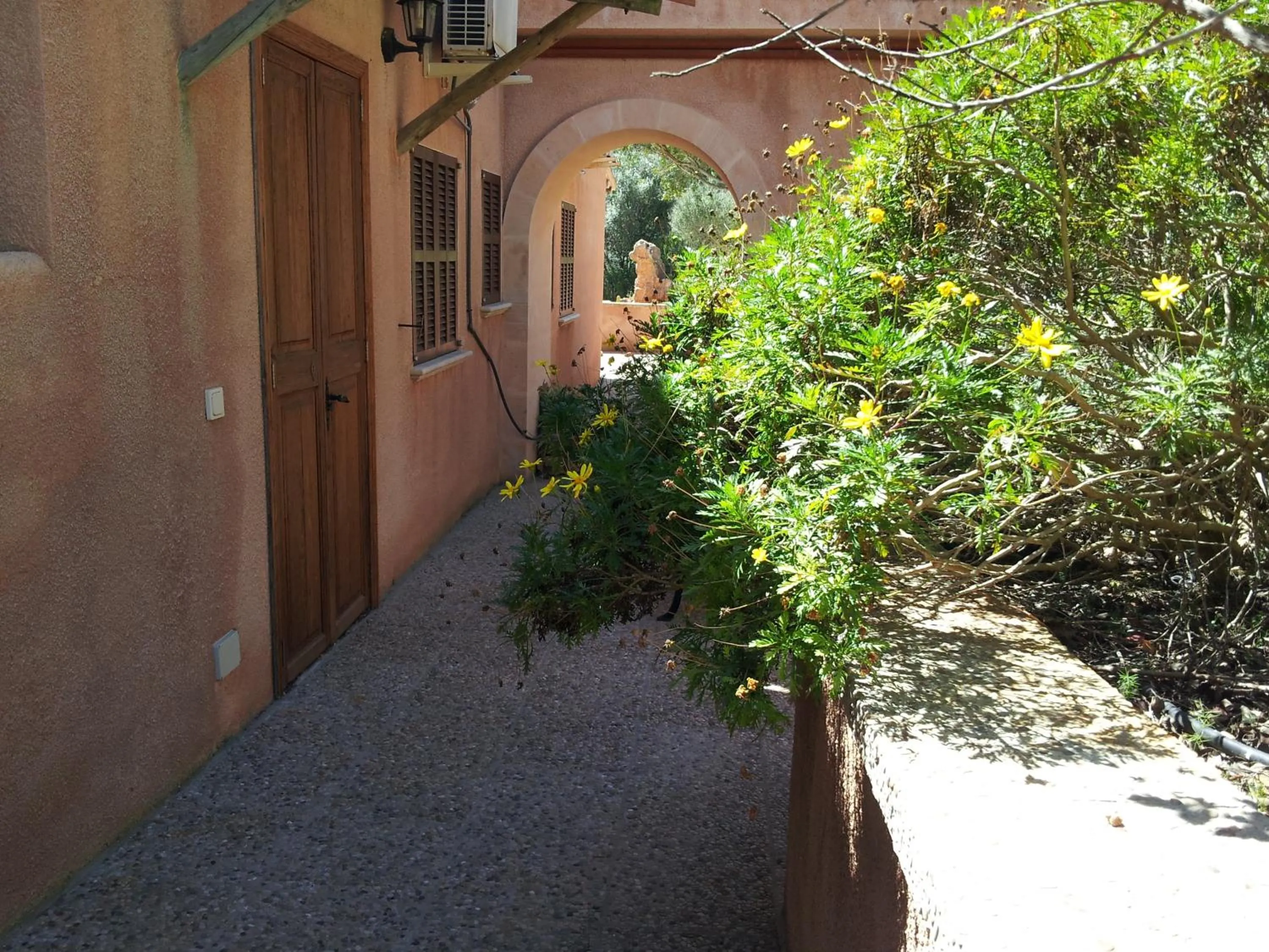 Patio in Agroturisme Es Picot