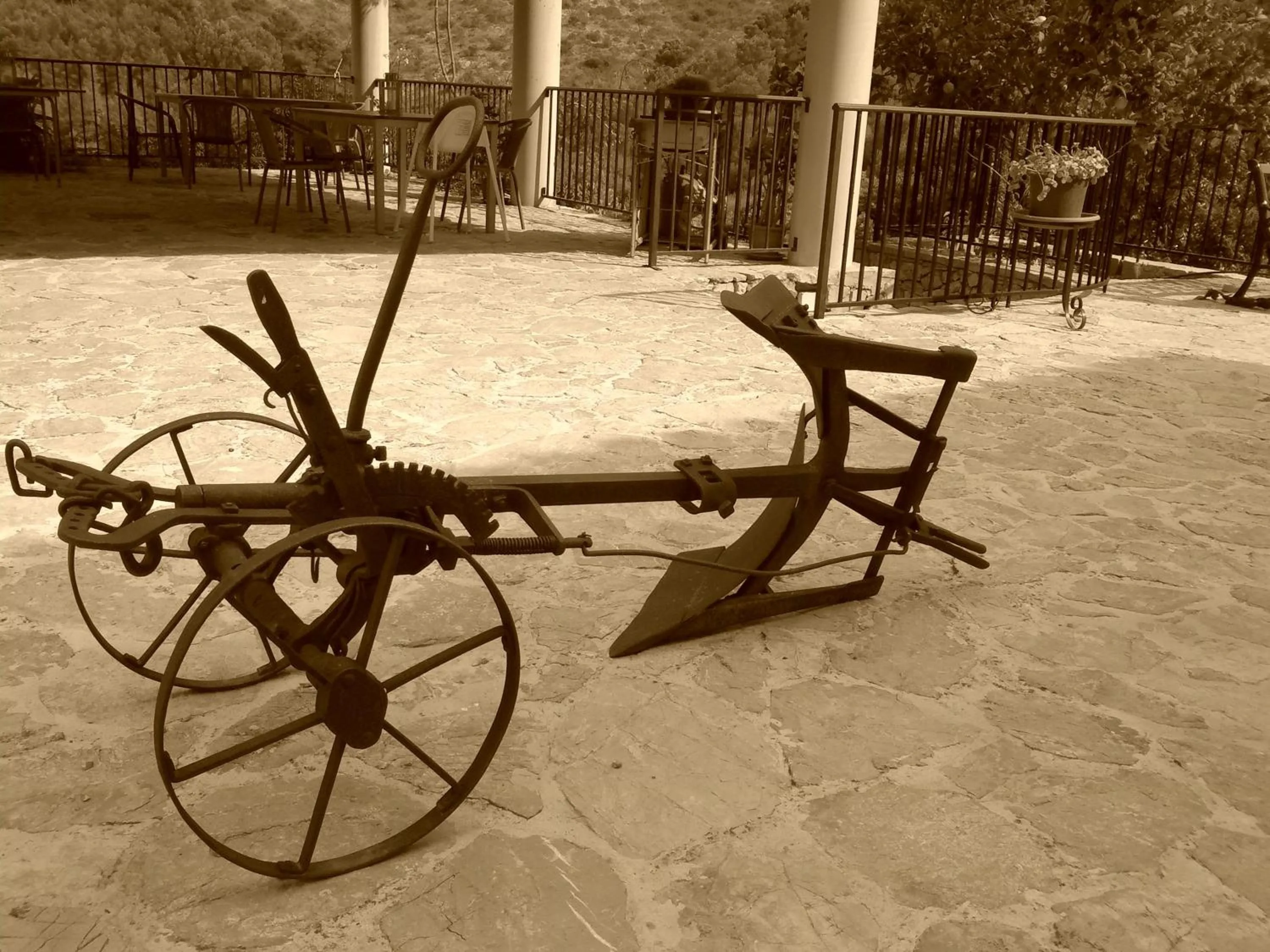 Decorative detail in Agroturisme Es Picot