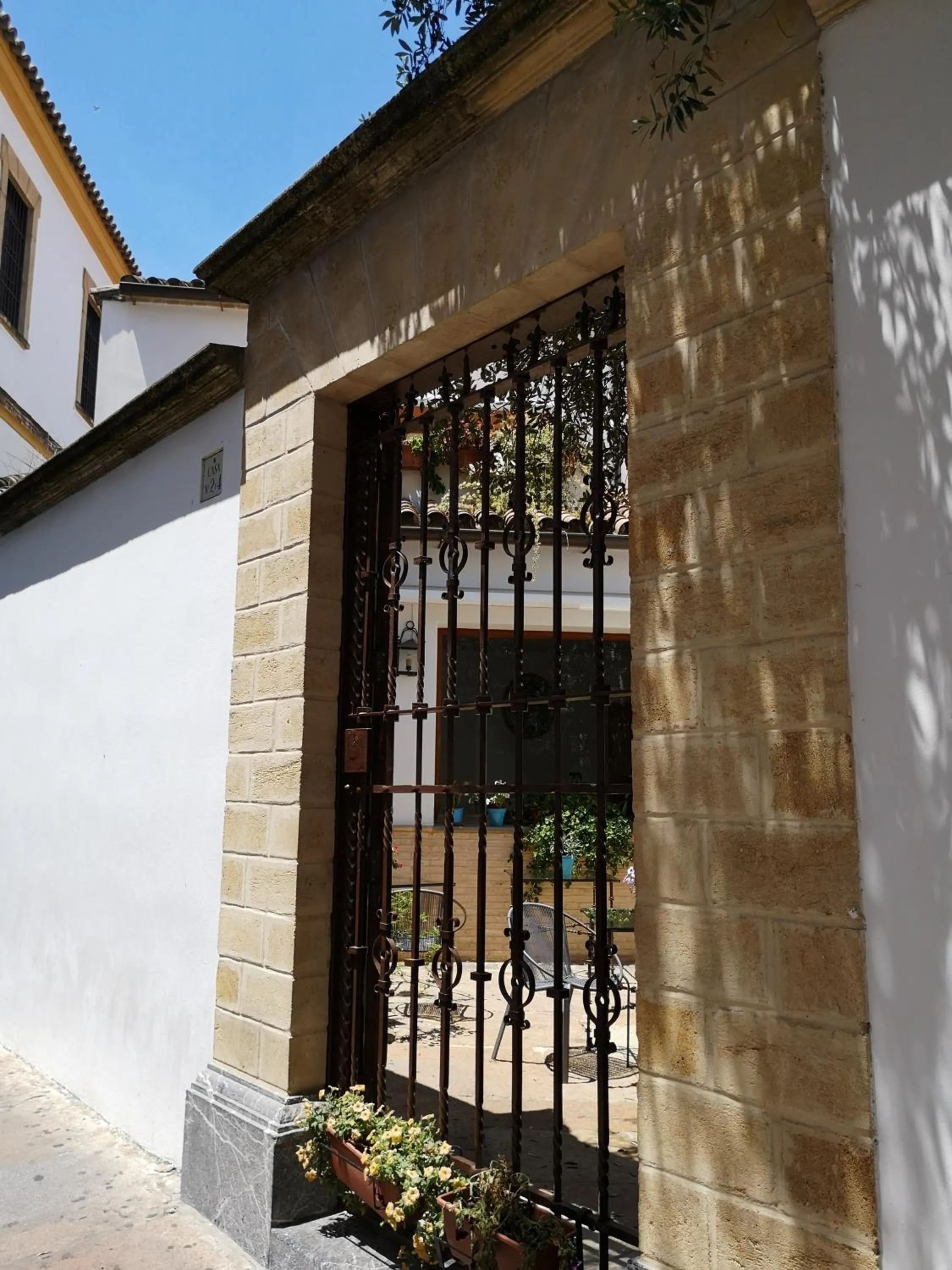 Patio in La Llave de la Judería Hotel Boutique