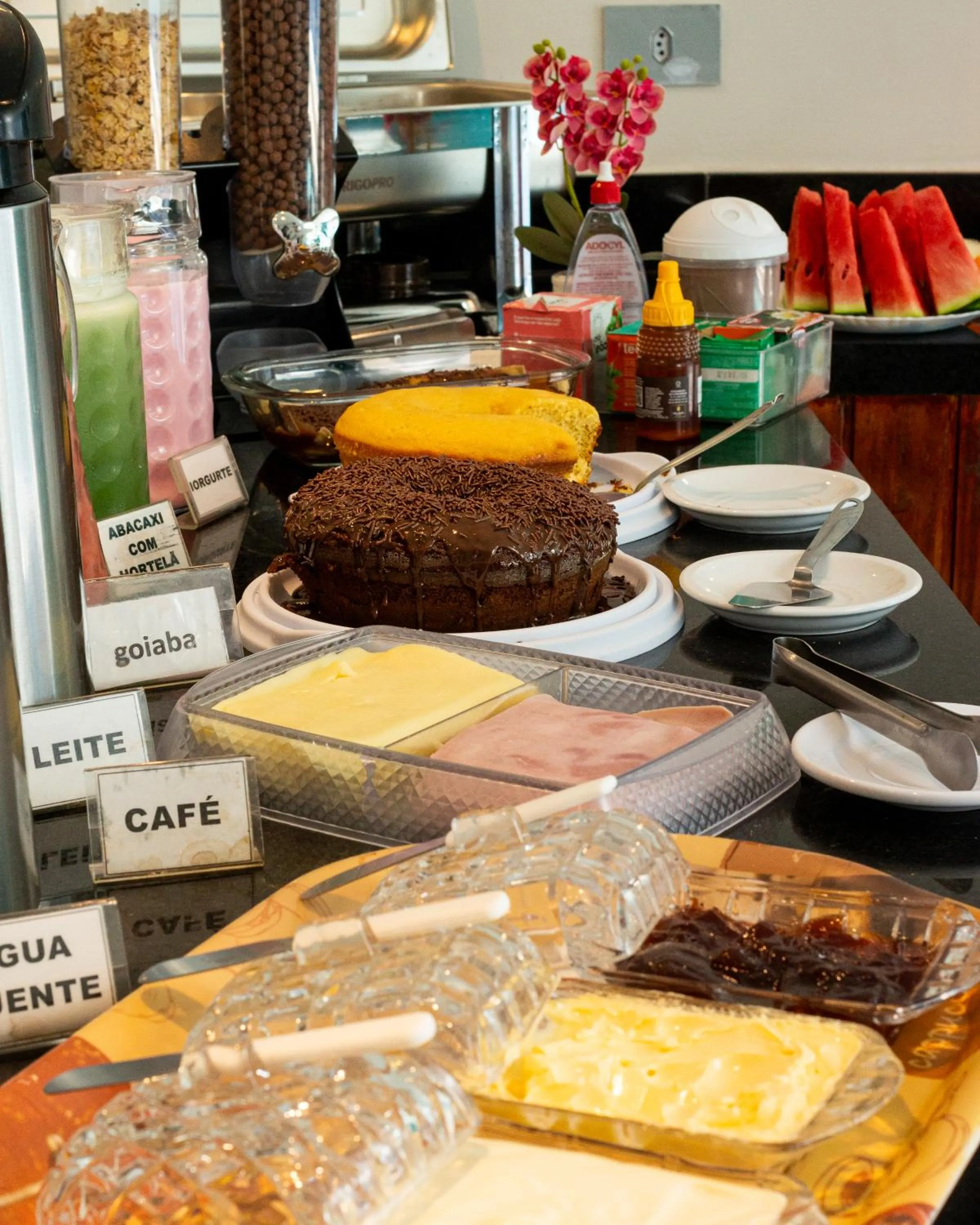 Breakfast in Pousada Ubatuba