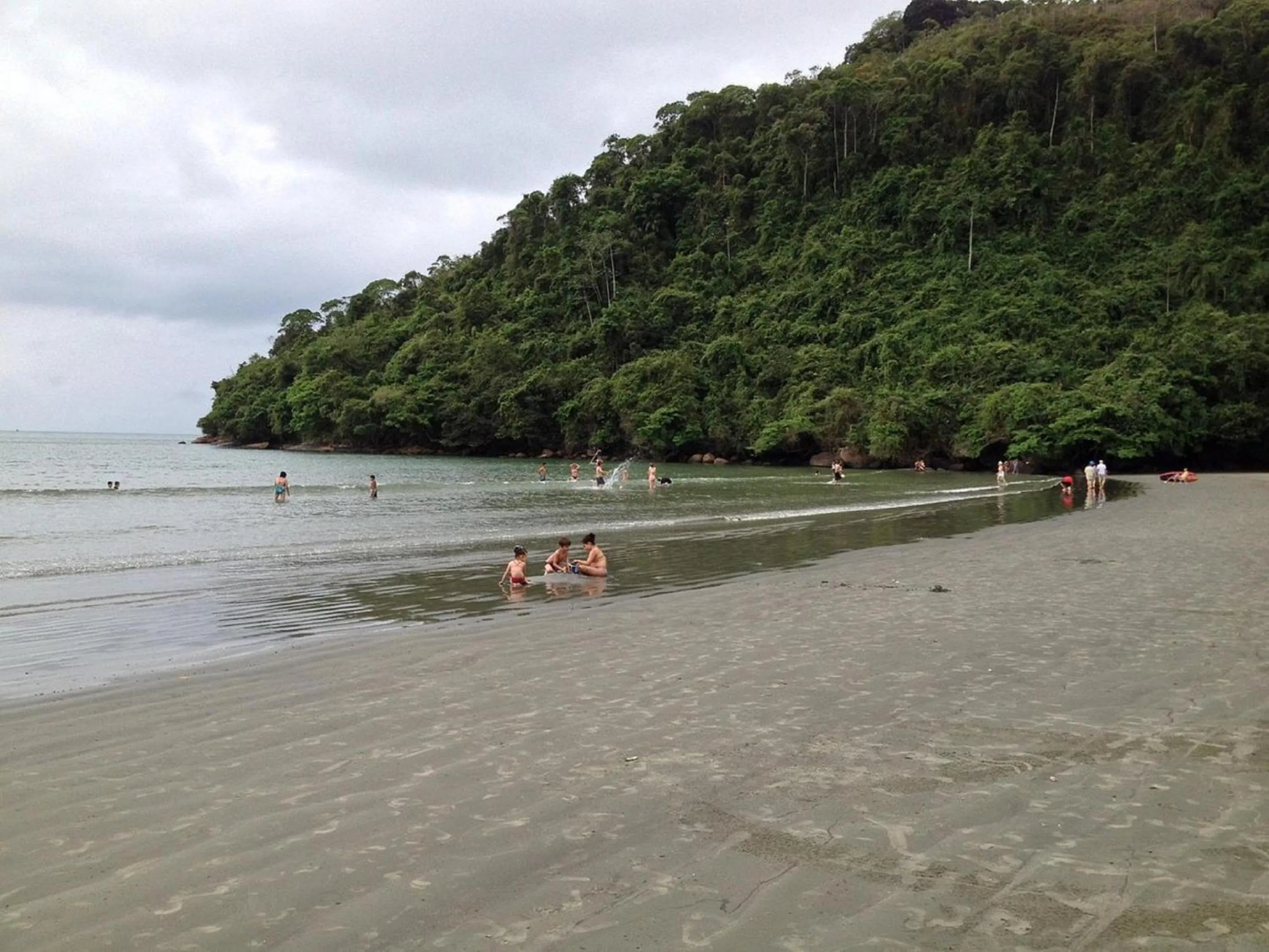 Beach in Pousada Ubatuba