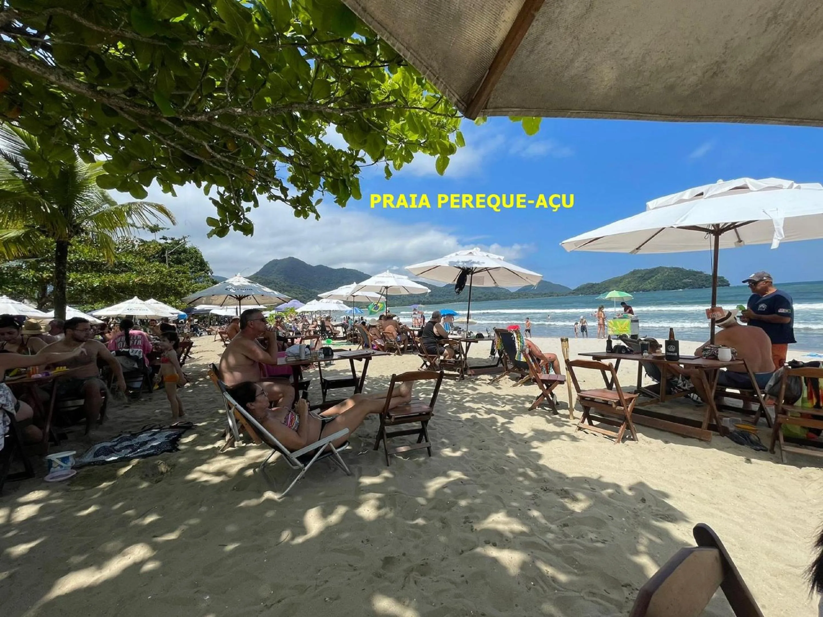 Beach in Pousada Ubatuba