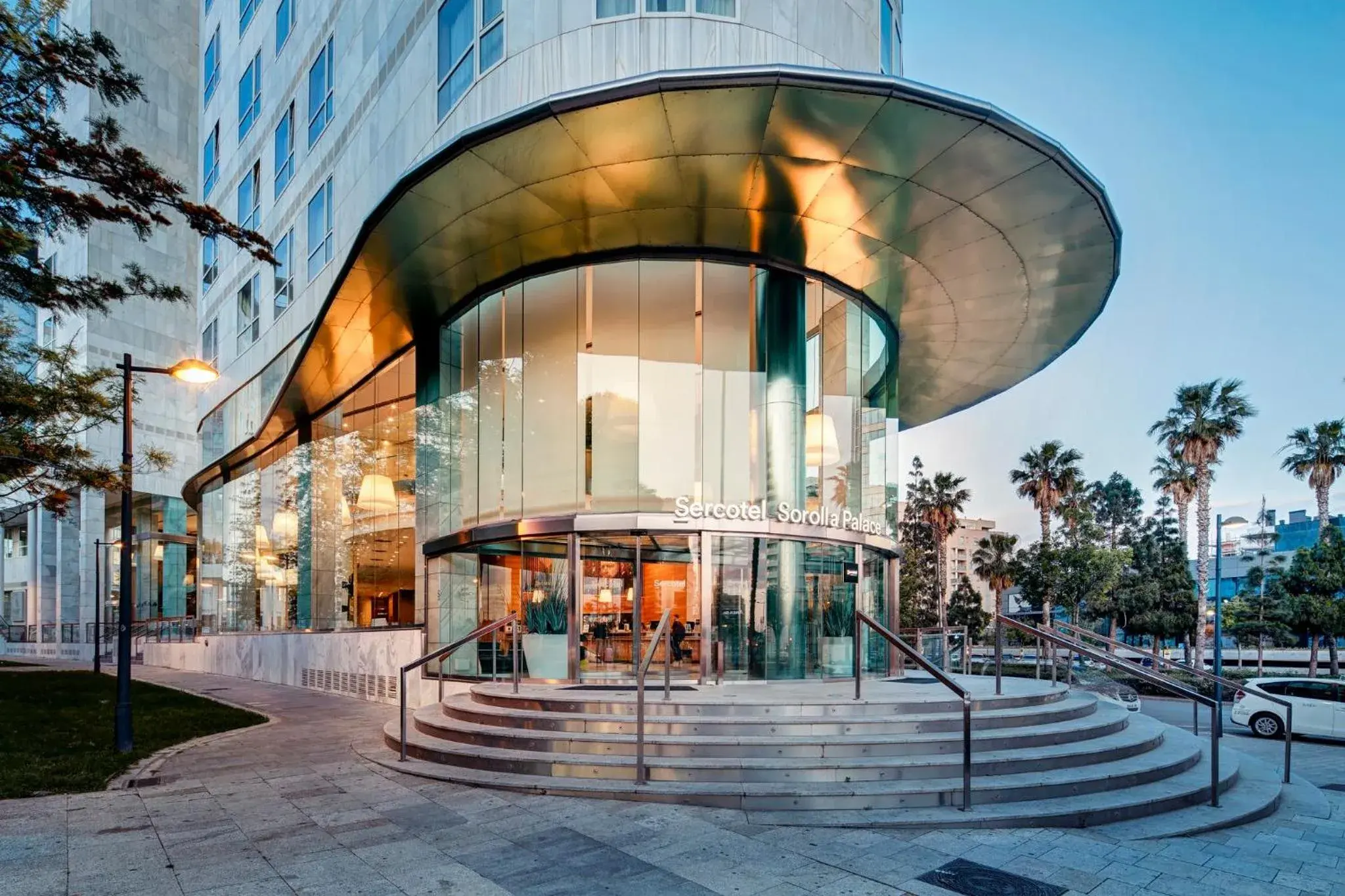 Facade/entrance in Sercotel Sorolla Palace Facade/entrance in Sercotel Sorolla Palace