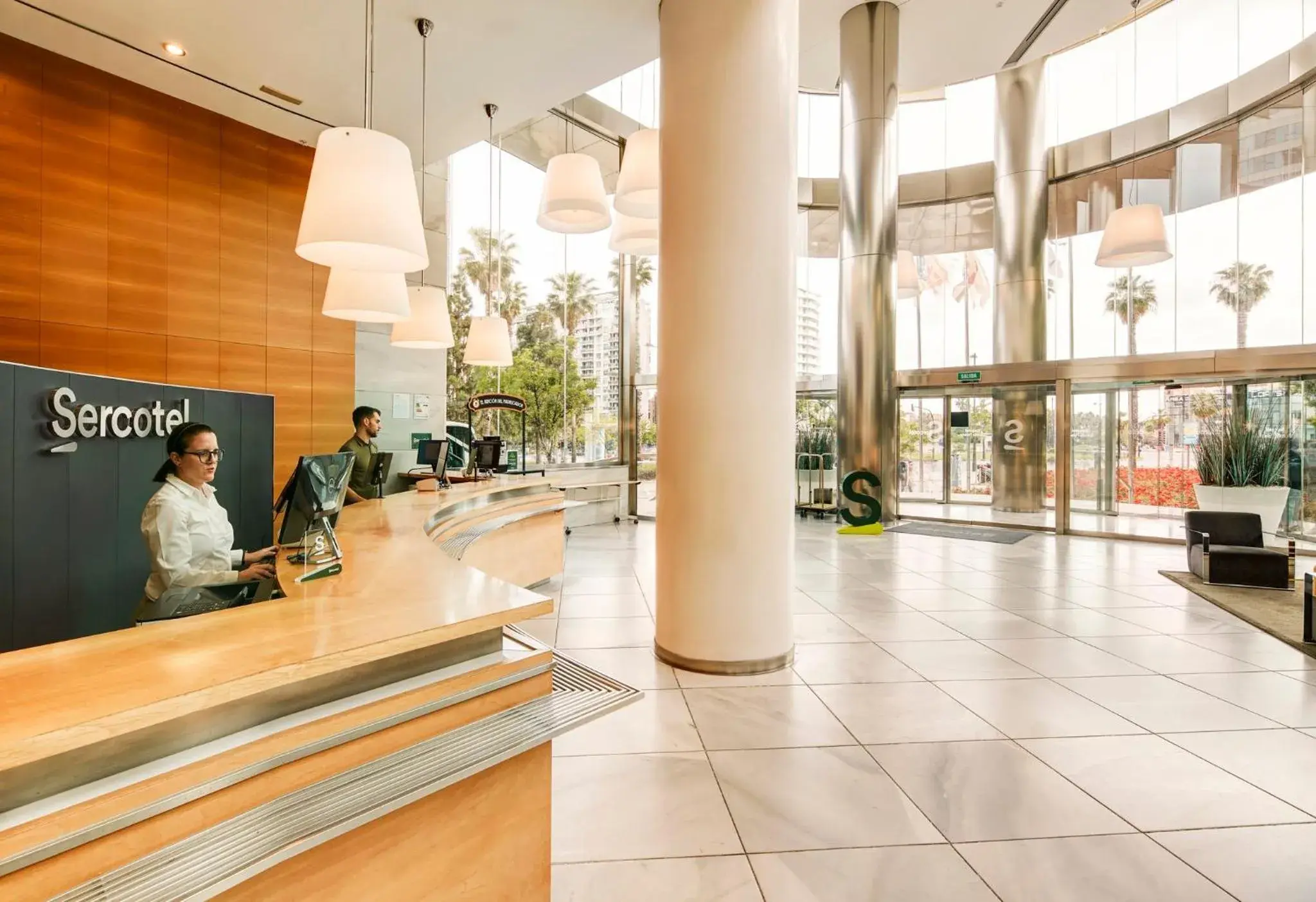 Lobby or reception in Sercotel Sorolla Palace Lobby or reception in Sercotel Sorolla Palace