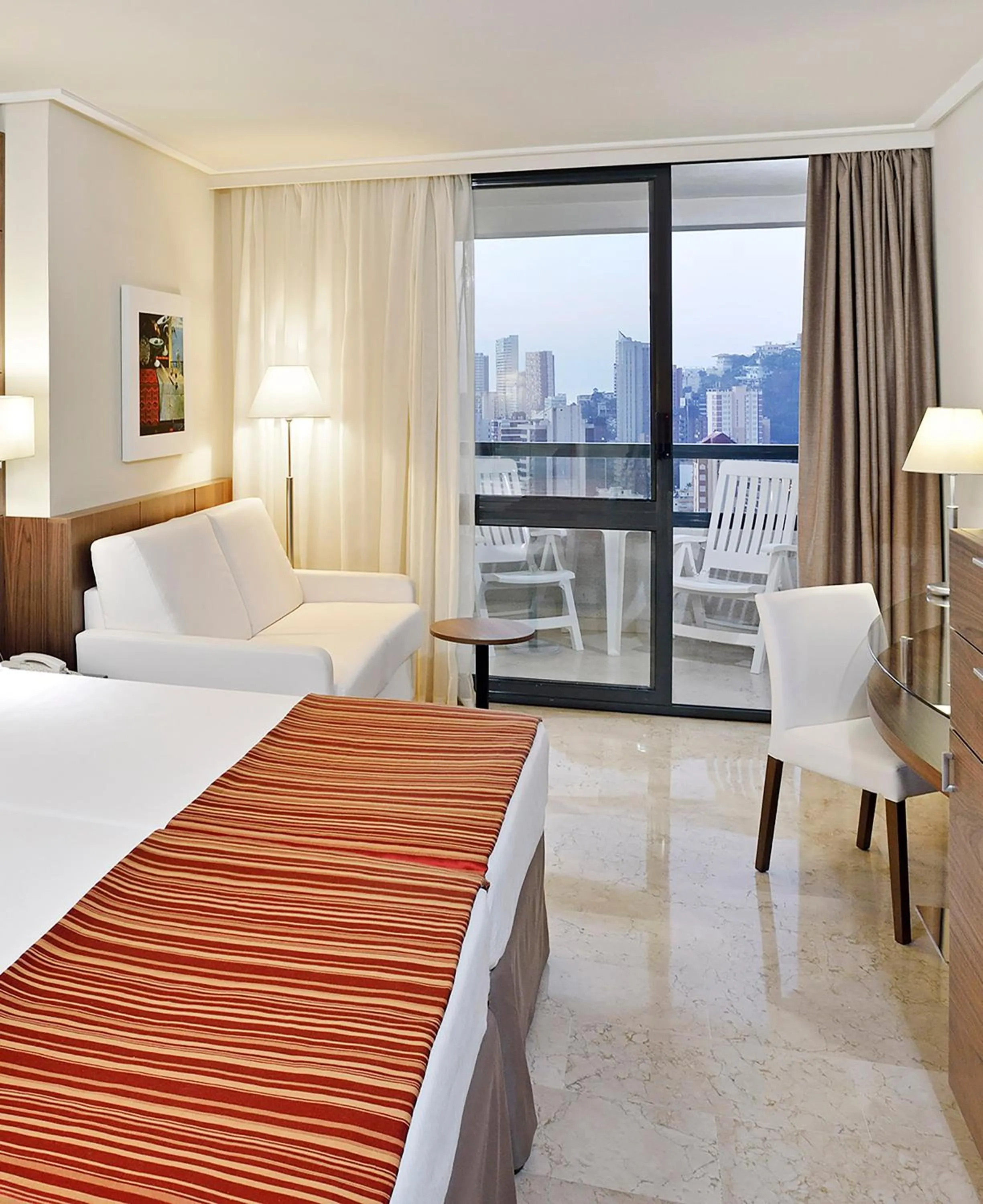 Bed in Melia Benidorm