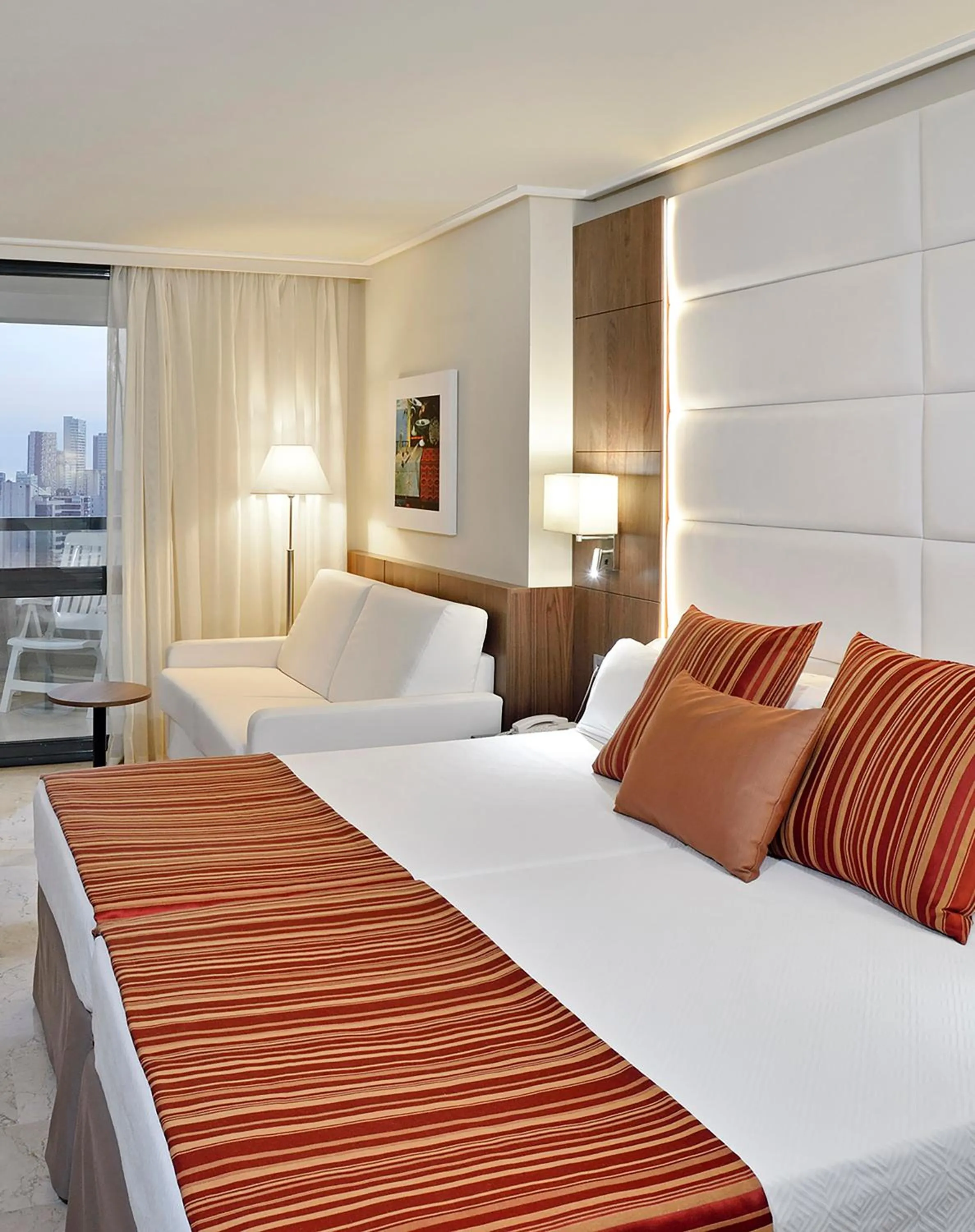 Bed in Melia Benidorm