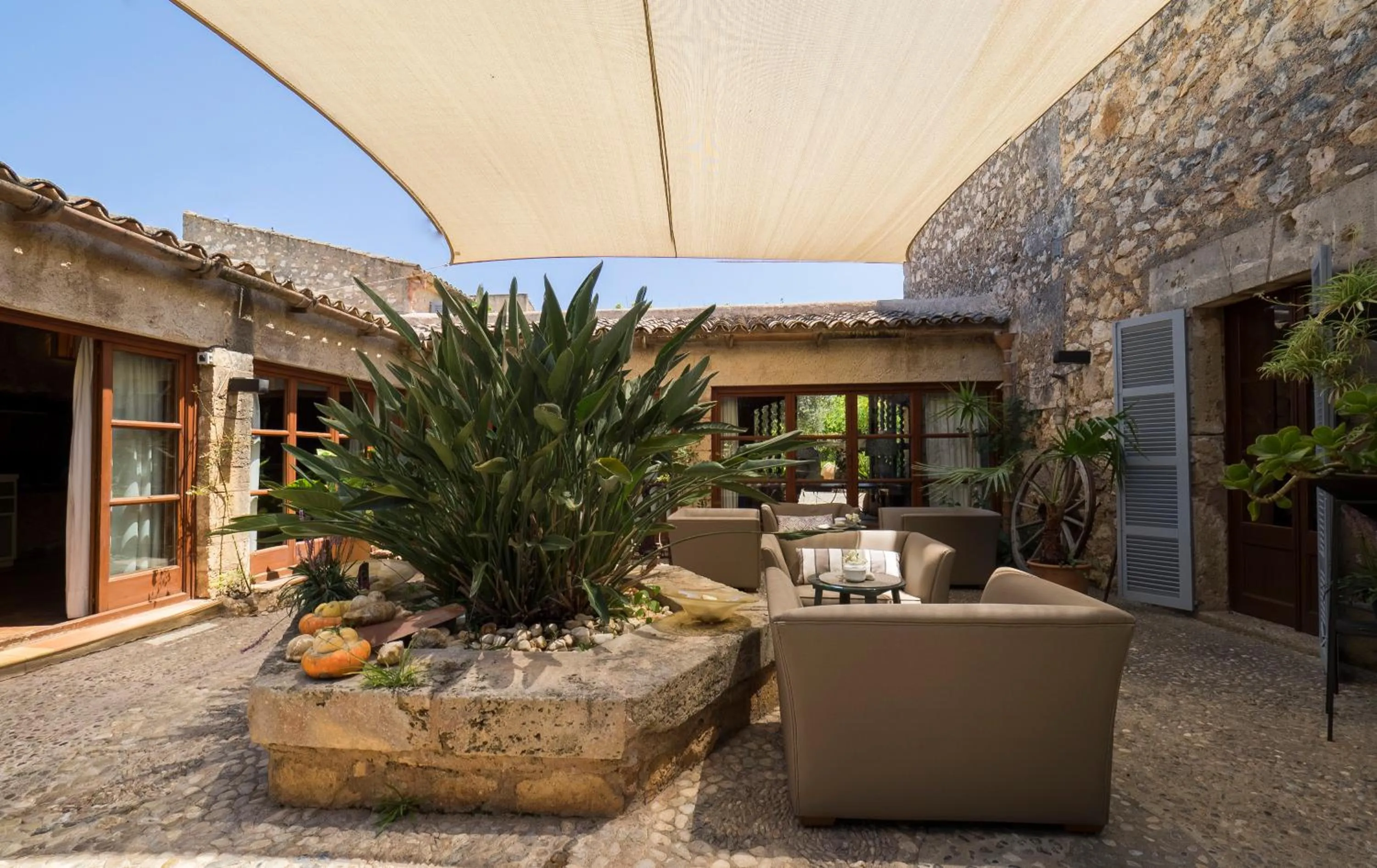 Patio in Protur Residencia Son Floriana