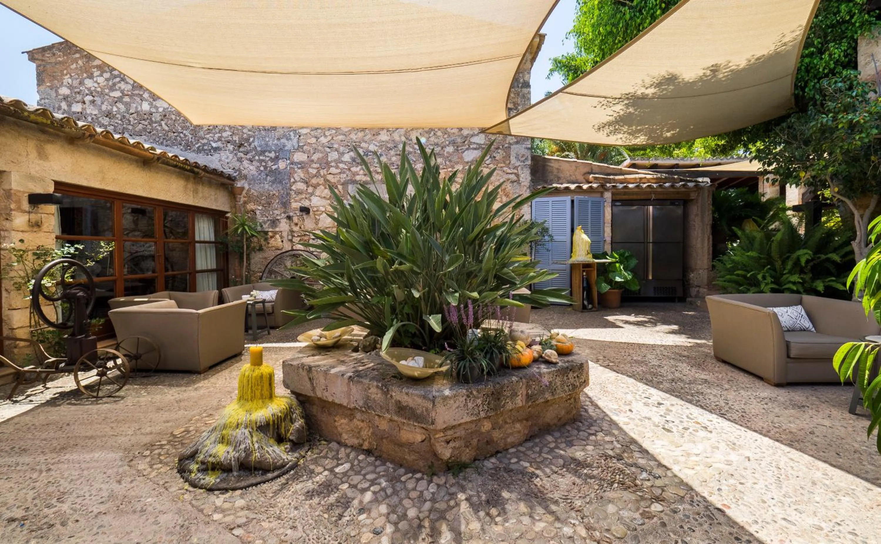 Patio in Protur Residencia Son Floriana