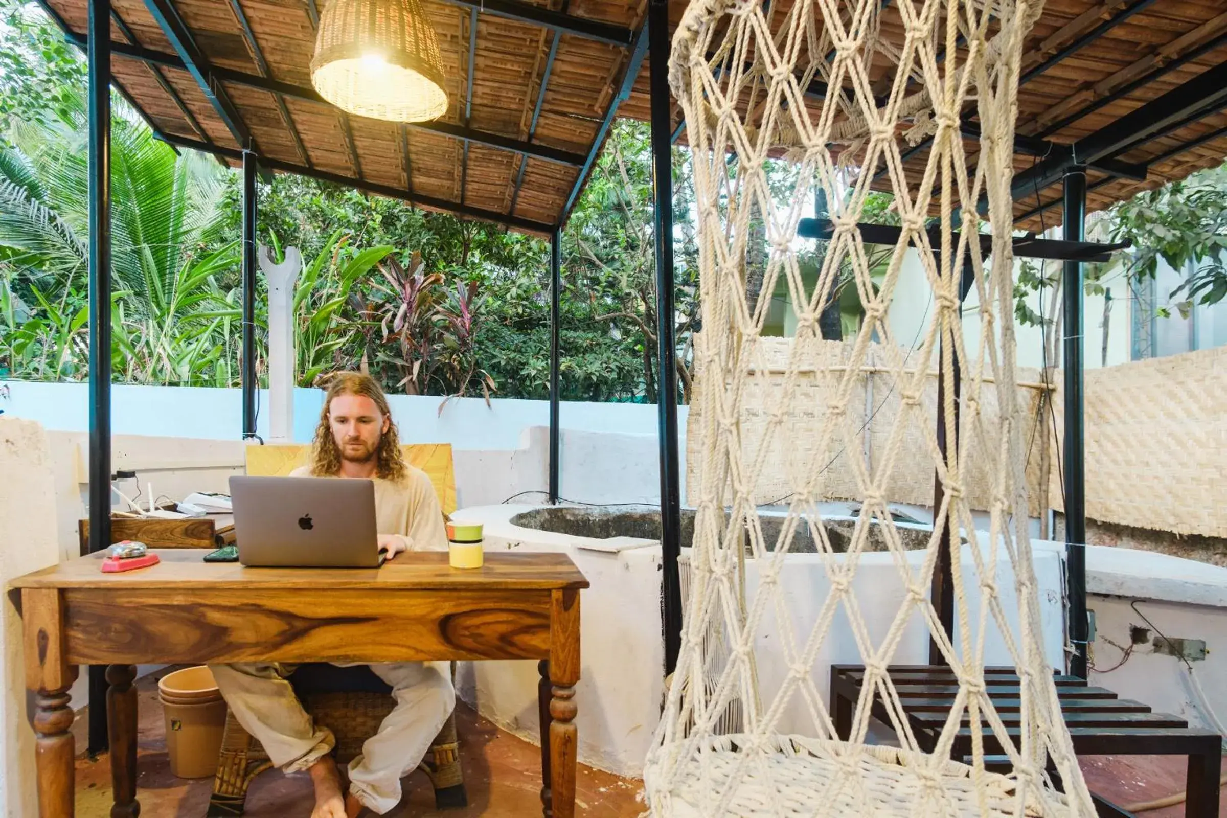 Lobby or reception in SPACELAND Mandrem Lobby or reception in SPACELAND Mandrem