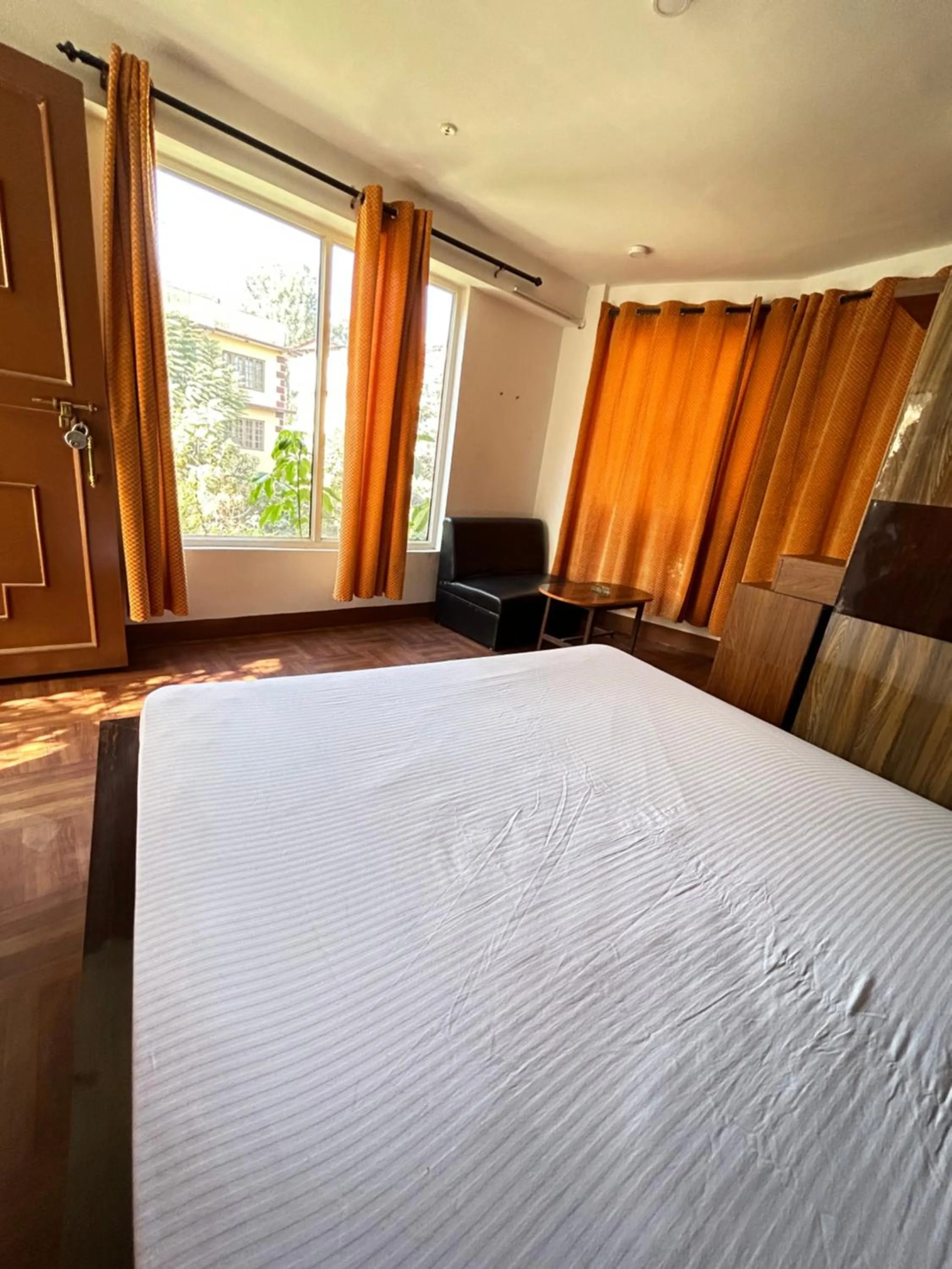 Bed in Sudha’s Garden Home