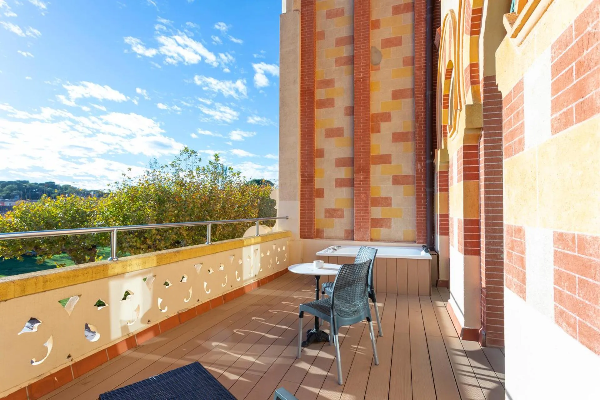 View (from property/room) in 1881 Hotel Balneario Vichy Catalan