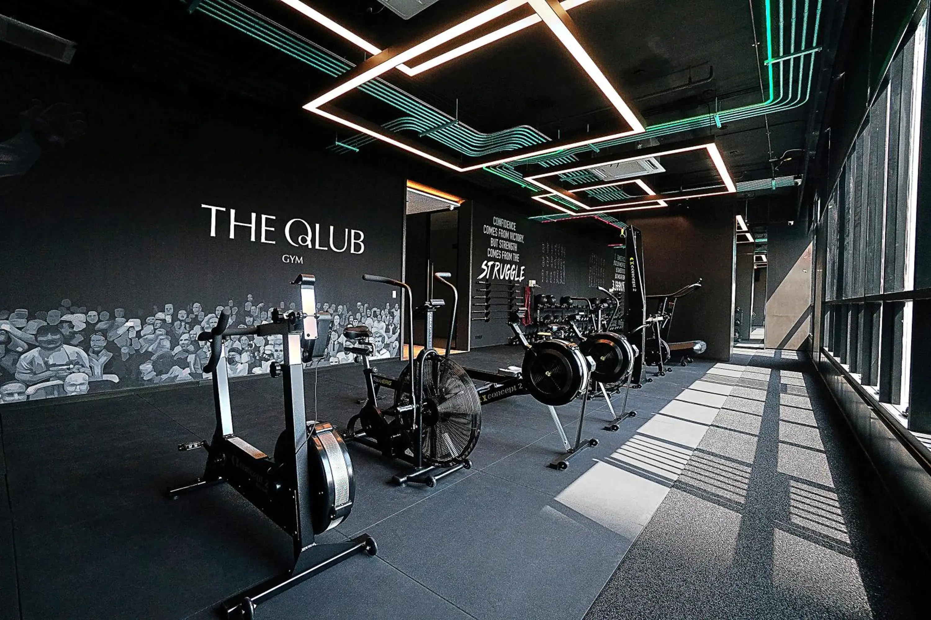 Fitness centre/facilities in SILQ Hotel & Residence Fitness centre/facilities in SILQ Hotel & Residence
