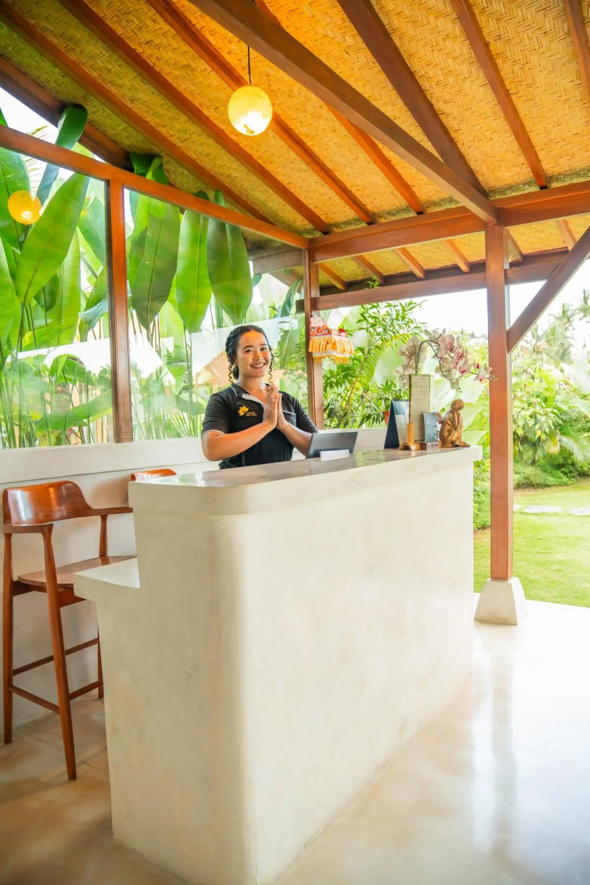 Lobby or reception in Kampung Uma Dawa Villas and Spa Lobby or reception in Kampung Uma Dawa Villas and Spa