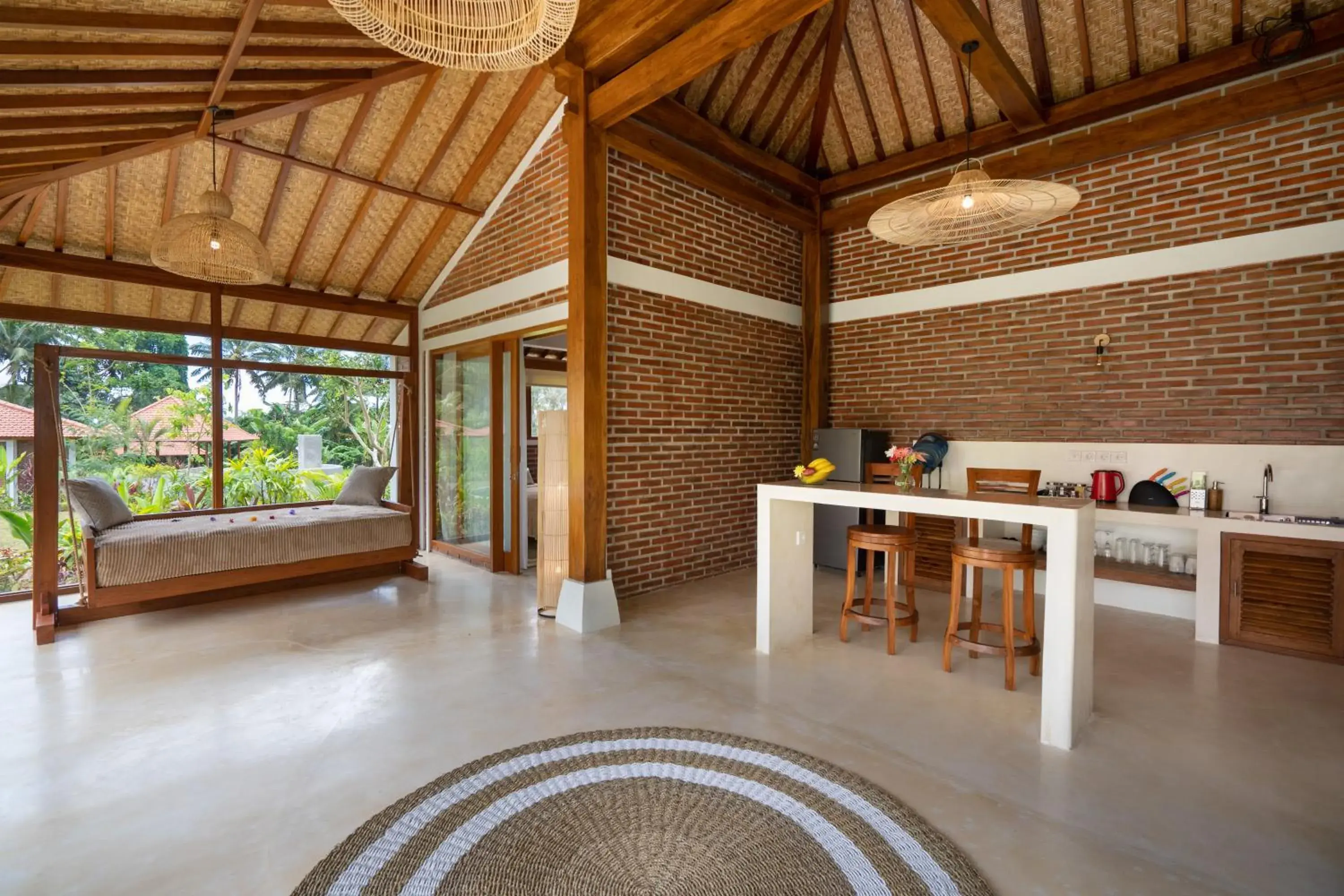 Living room in Kampung Uma Dawa Villas and Spa Living room in Kampung Uma Dawa Villas and Spa